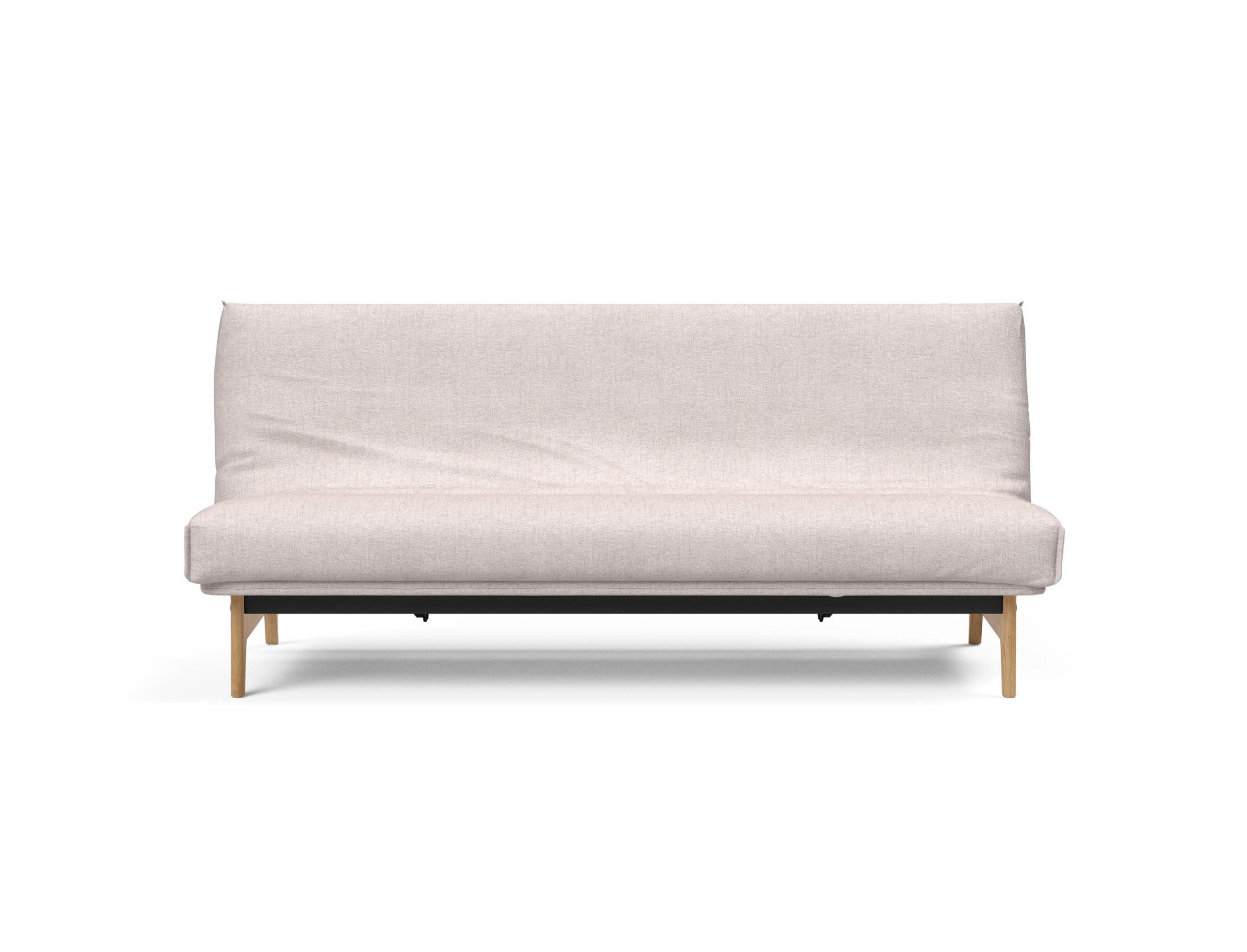 Erleben Sie das Aslak 120 Bettsofa Nordic Cover Soft Spring – eine stilvolle Kombination aus skandinavischem Design, Komfort und praktischer Vielseitigkeit.