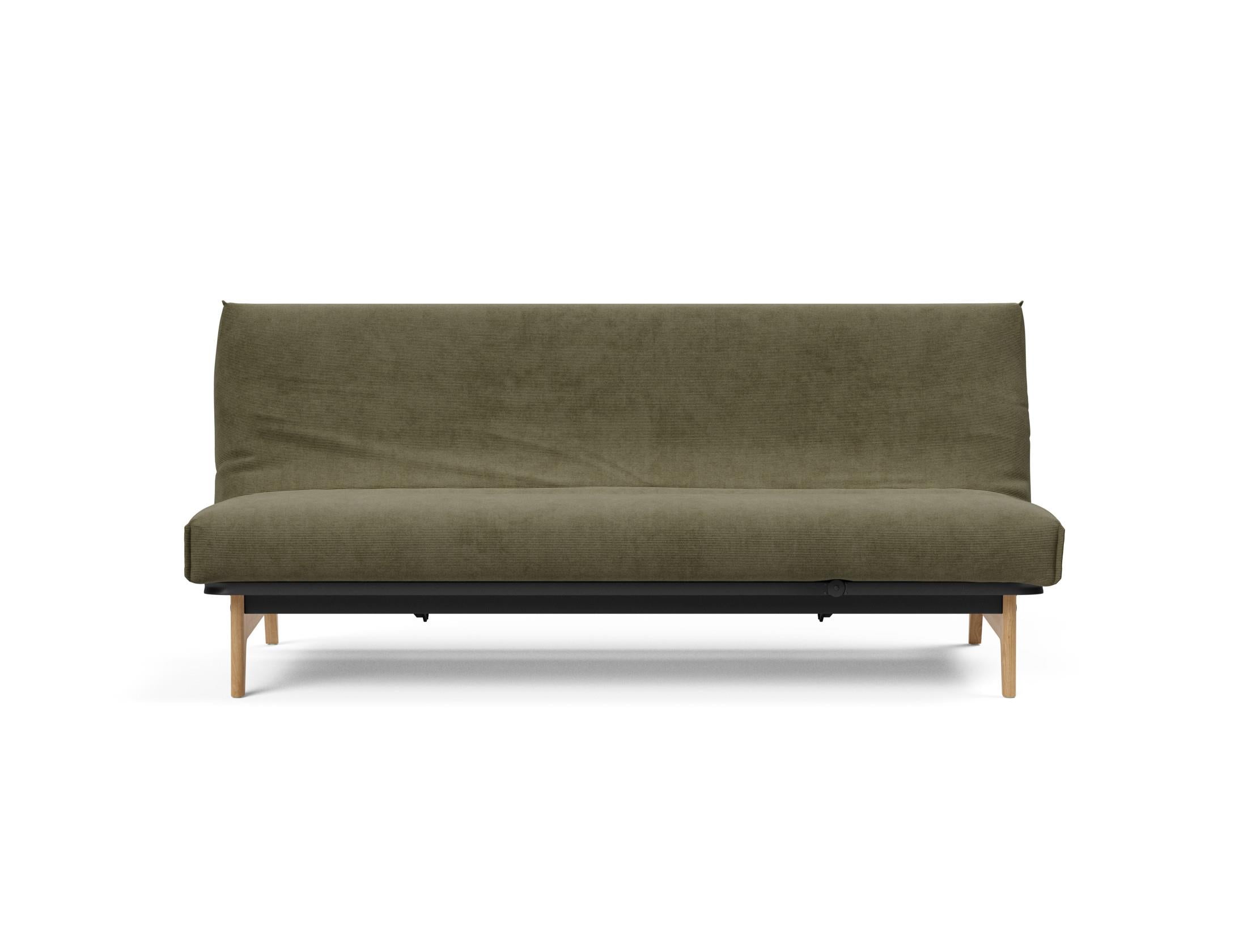 Entdecken Sie das Aslak 120 Bettsofa Nordic Cover Soft Spring von Innovation Living – stilvolles Design trifft auf höchsten Schlafkomfort für Ihr Zuhause.