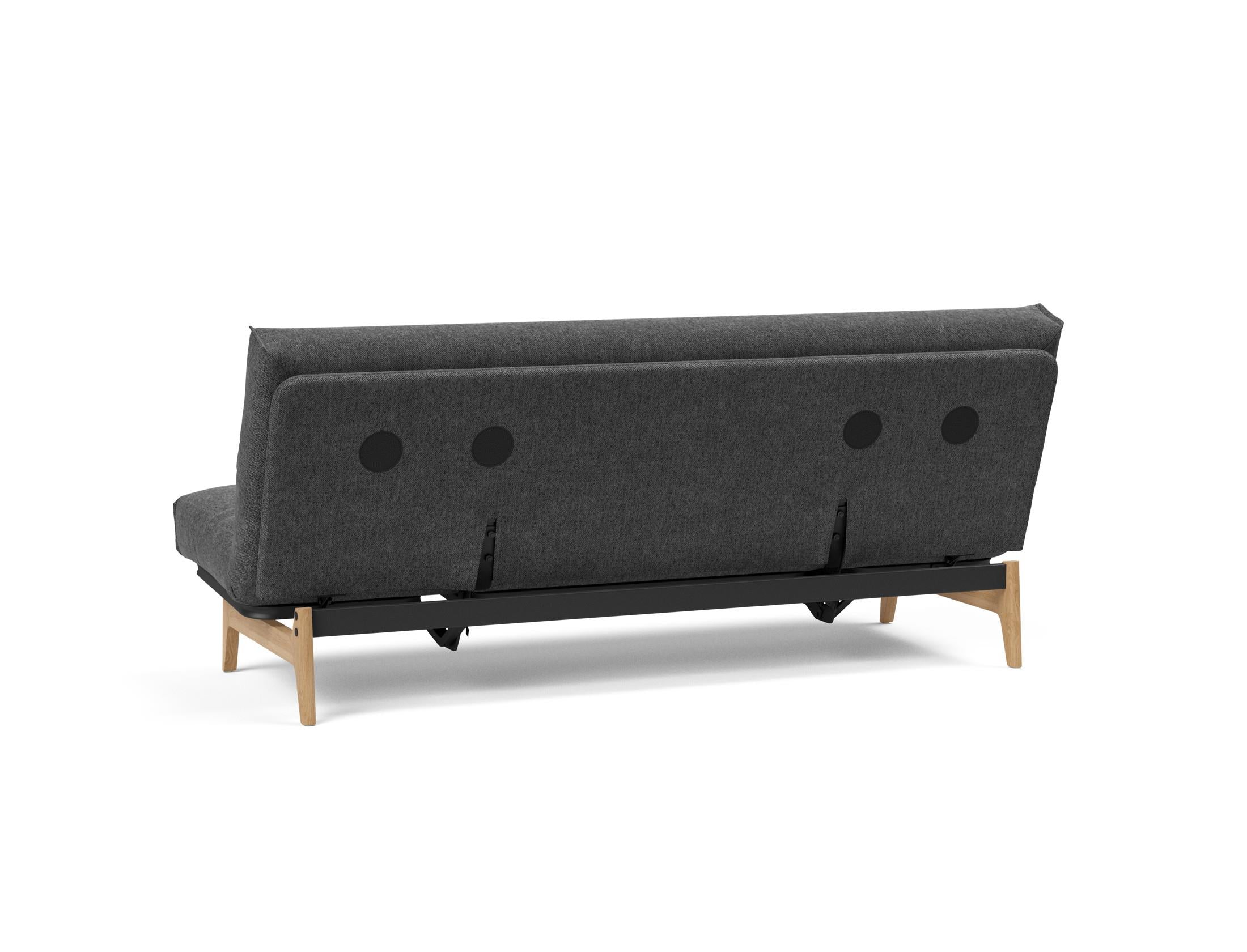 Entdecken Sie das Aslak 120 Bettsofa Nordic Cover Soft Spring von Innovation Living – skandinavisches Design trifft auf höchsten Komfort und Funktionalität.