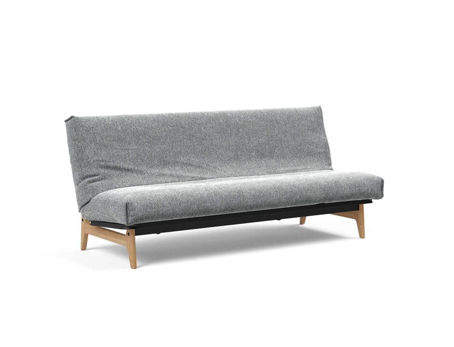 Erleben Sie das Aslak 120 Bettsofa Nordic Cover Soft Spring von Innovation Living – eine perfekte Kombination aus modernem Stil und optimalem Schlafkomfort.
