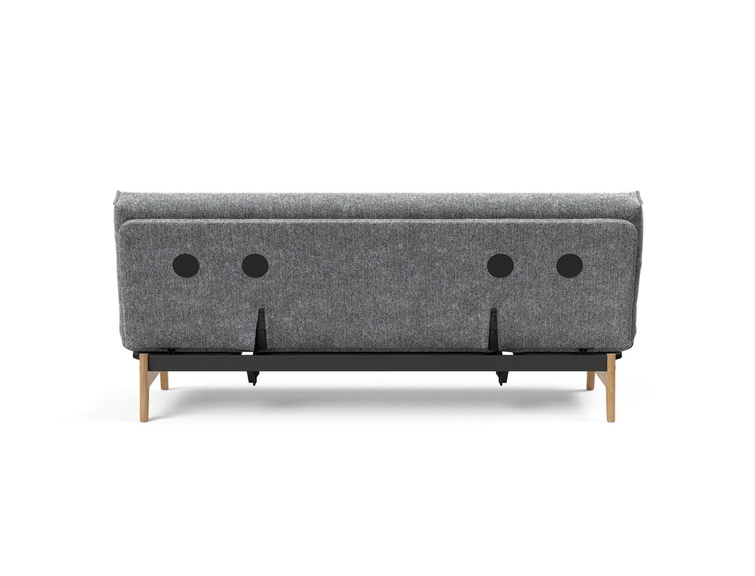 Erleben Sie das Aslak 120 Bettsofa Nordic Cover Soft Spring von Innovation Living – eine perfekte Kombination aus modernem Stil und bequemem Schlafplatz.