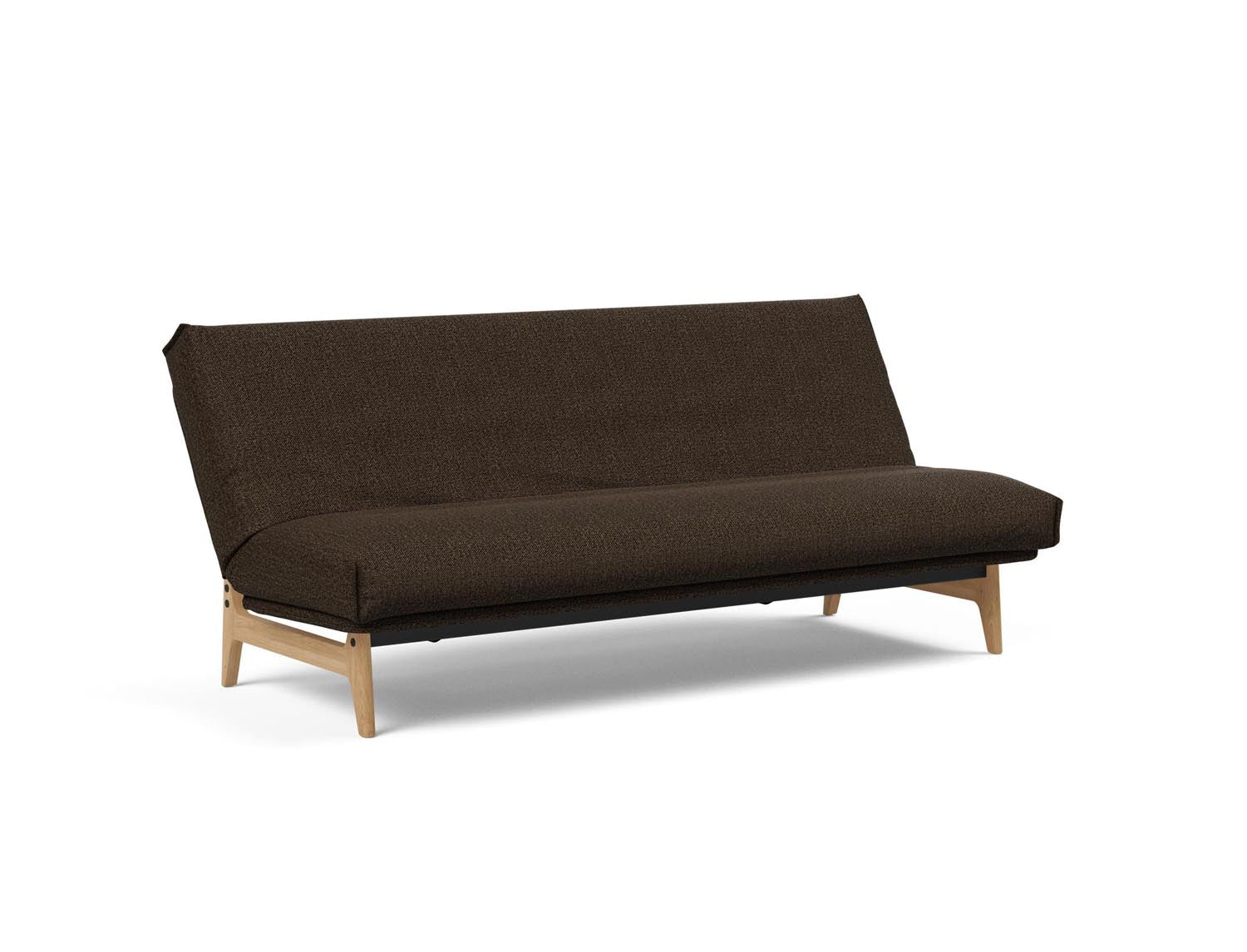 Erleben Sie das Aslak 120 Bettsofa Nordic Cover: skandinavische Eleganz, weiche Soft Spring-Matratze und umweltfreundliche Langlebigkeit.