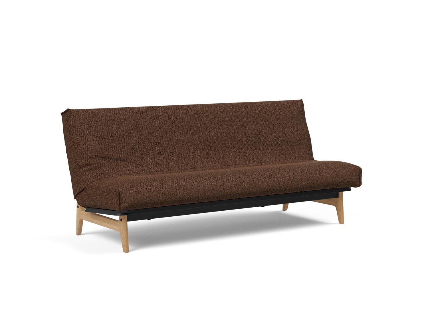 Erleben Sie das Aslak 120 Bettsofa Nordic Cover Soft Spring von Innovation Living – eine perfekte Kombination aus modernem Stil und bequemem Schlafplatz.