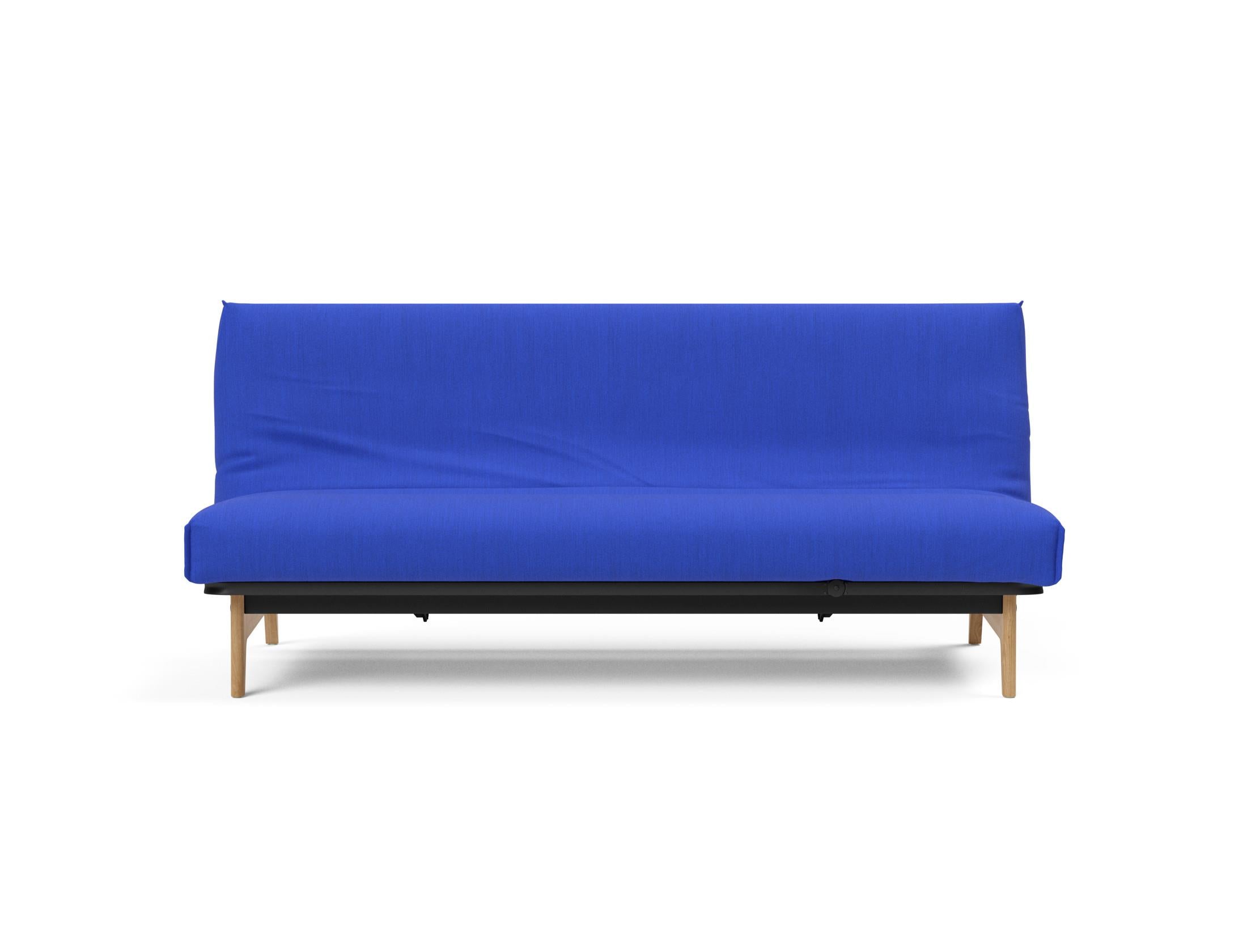 Entdecken Sie das Aslak 120 Bettsofa Nordic Cover Soft Spring von Innovation Living – stilvolles Design trifft auf höchsten Schlafkomfort für Ihr Zuhause.