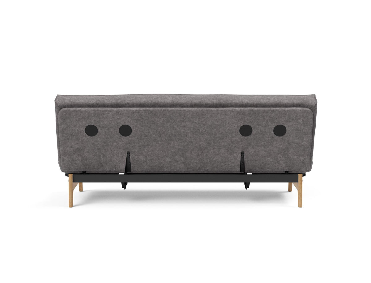 Aslak 120 Bettsofa Sharp Plus Cover Soft Spring in 282 Avella Warm Grey präsentiert im Onlineshop von KAQTU Design AG. Bettsofa ist von Innovation Living
