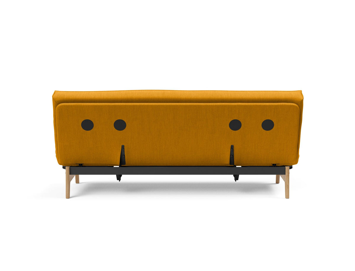 Aslak 120 Bettsofa Sharp Plus Cover Soft Spring in 507 Elegance Burned Curry präsentiert im Onlineshop von KAQTU Design AG. Bettsofa ist von Innovation Living