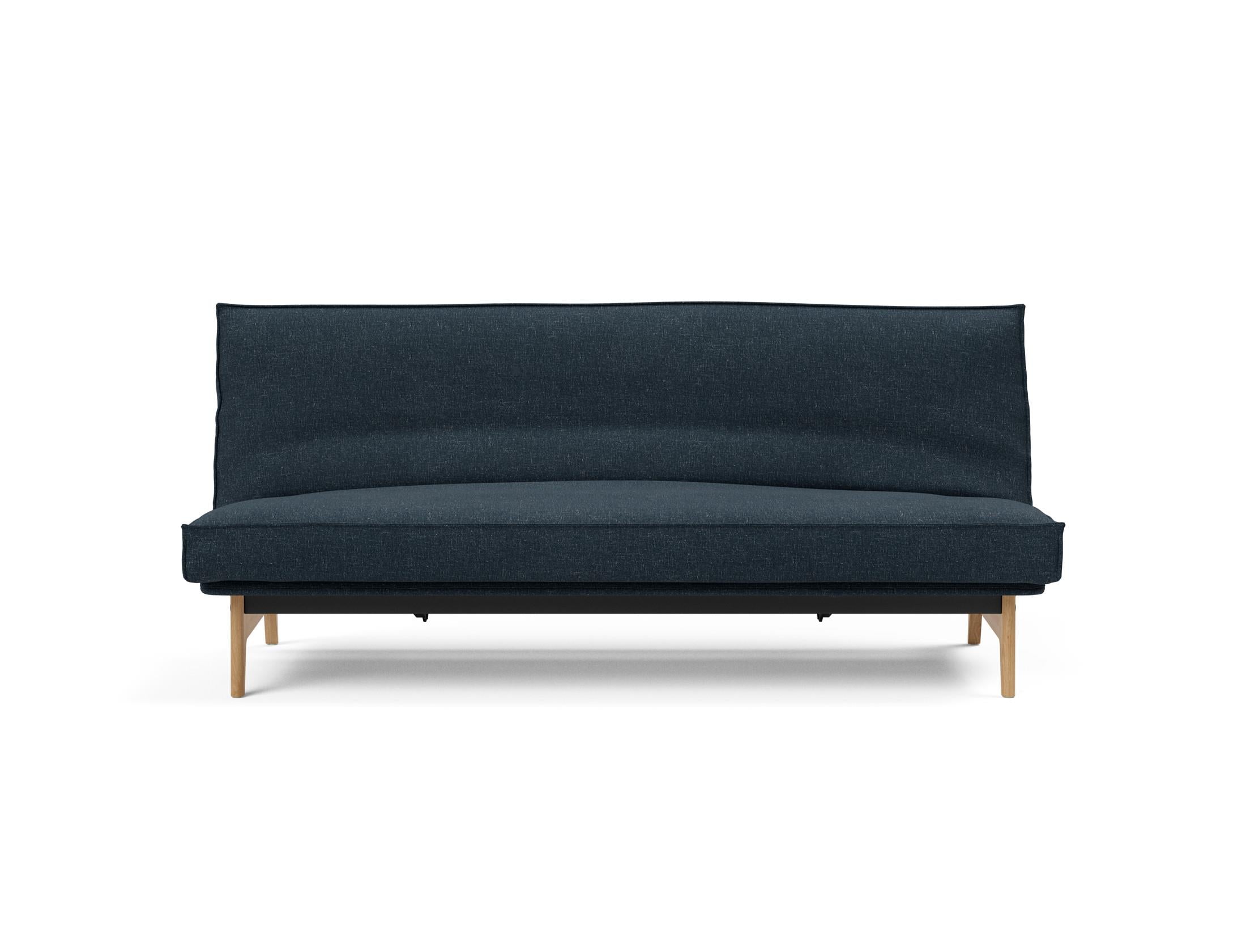 Modernes Aslak 120 Bettsofa mit hochwertigem Sharp Plus Bezug und komfortablem Soft Spring Gestellbezug, perfekt für stilvolle Interiors.