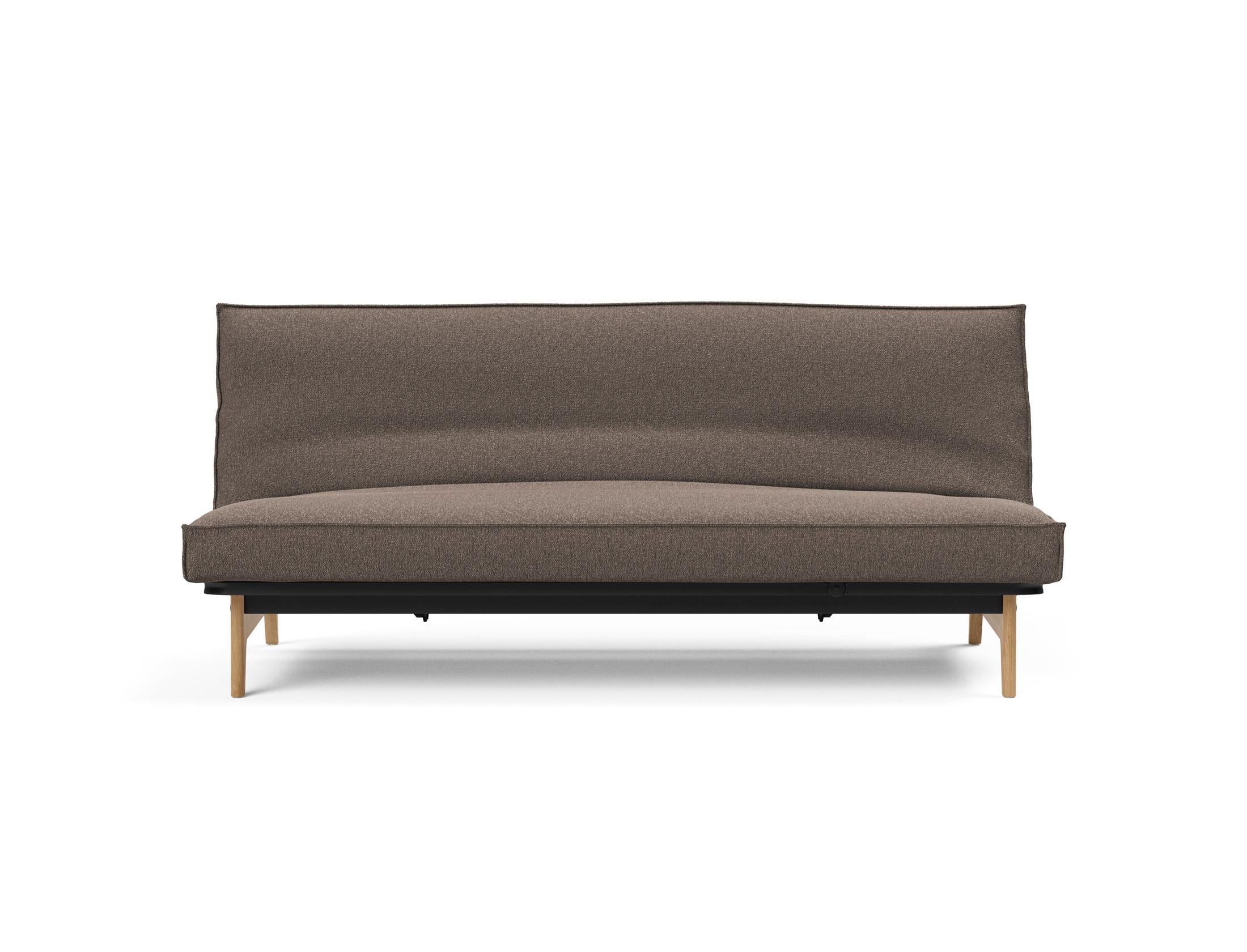 Elegantes Aslak 120 Bettsofa mit hochwertigem Sharp Plus Bezug, perfekt für entspannte Stunden und modernes Wohndesign.