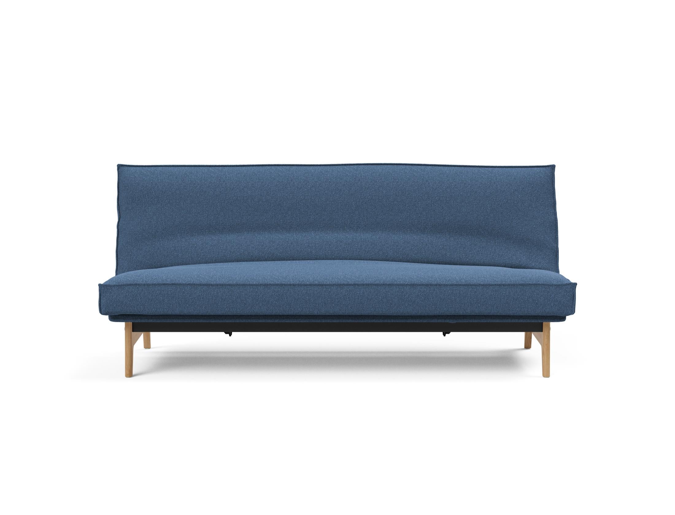 Stylisches Aslak 120 Bettsofa in modernem Design, ausgestattet mit einem weichen Sharp Plus Bezug und einem stabilen Soft Spring Gestell.
