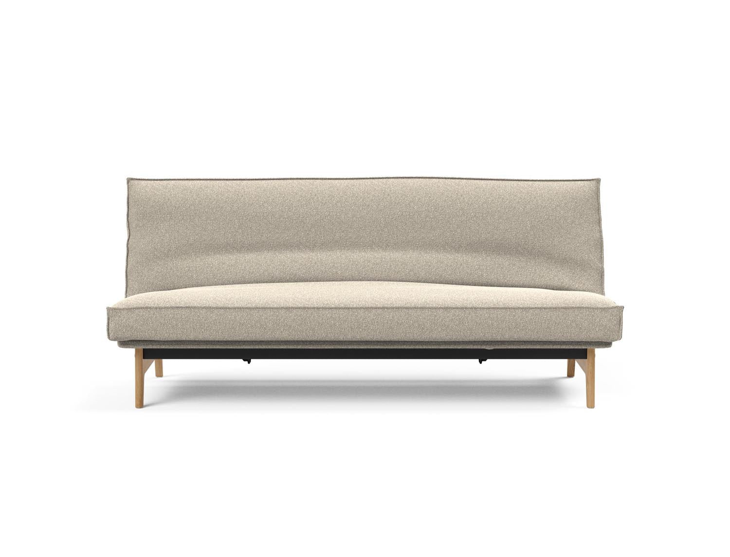 Elegantes Aslak 120 Bettsofa mit hochwertigem Sharp Plus Bezug und robustem Soft Spring Gestell für optimalen Komfort und modernes Wohndesign.