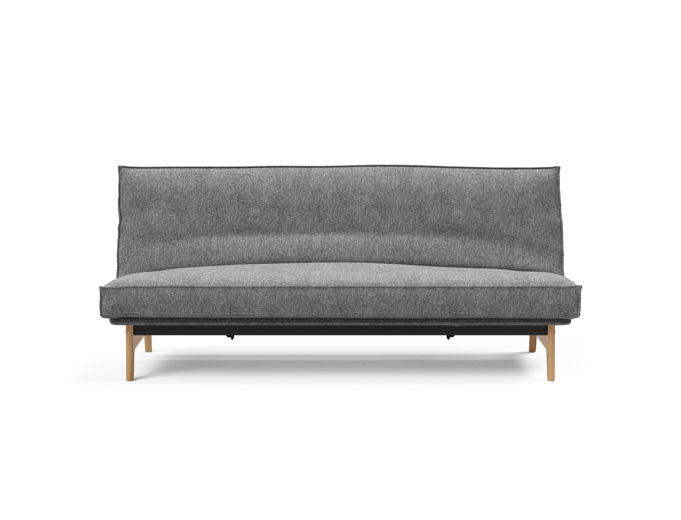 Elegantes Aslak 120 Bettsofa mit hochwertigem Sharp Plus Bezug und robustem Soft Spring Gestell für optimalen Komfort und modernes Wohndesign.