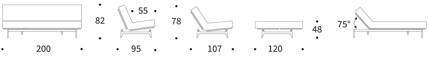 Entdecken Sie das Aslak 120 Bettsofa mit Soft Spring-Matratze – minimalistisches Design, herausragender Komfort und nachhaltige Qualität für jeden Raum.
