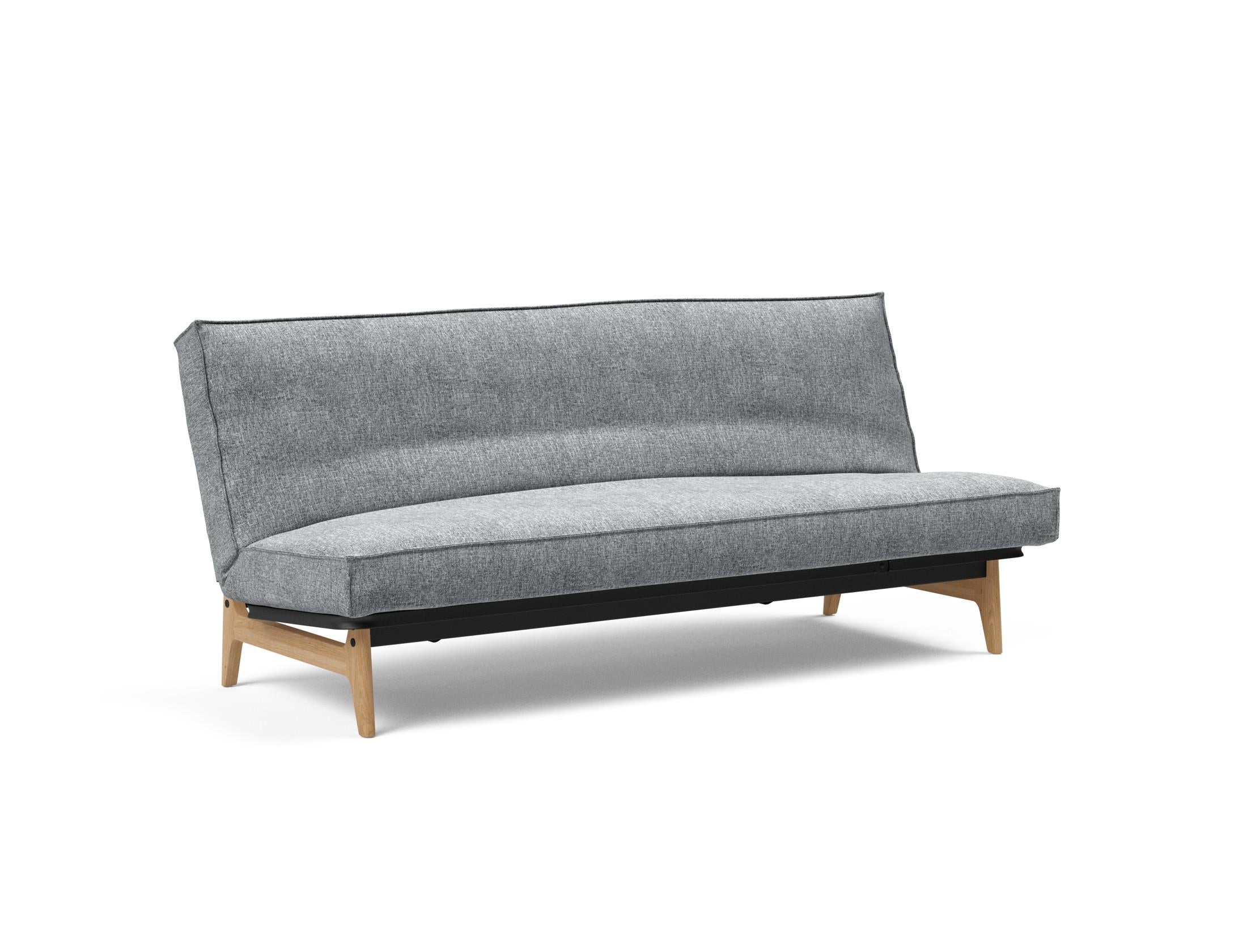 Entdecken Sie das Aslak 120 Bettsofa mit Soft Spring-Matratze – minimalistisches Design, herausragender Komfort und nachhaltige Qualität für jeden Raum.