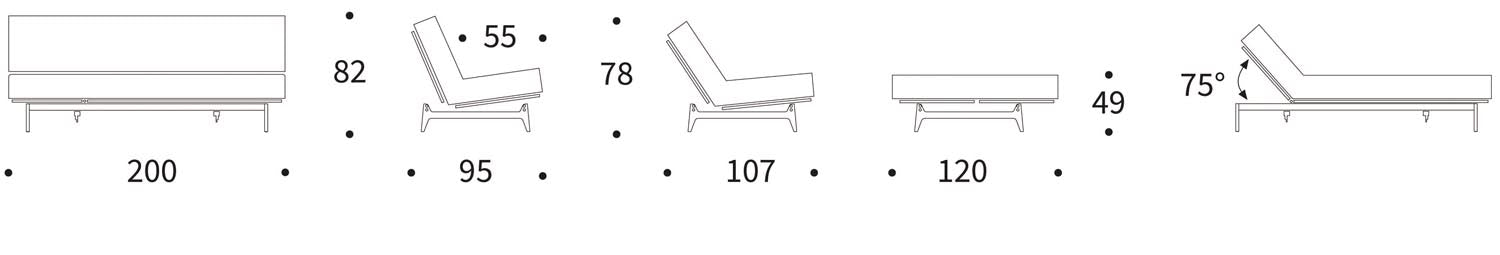 Erleben Sie das Aslak 120 Bettsofa mit Sharp Plus Cover – stilvolles, funktionales Design und unvergleichlicher Komfort für Ihr Zuhause.