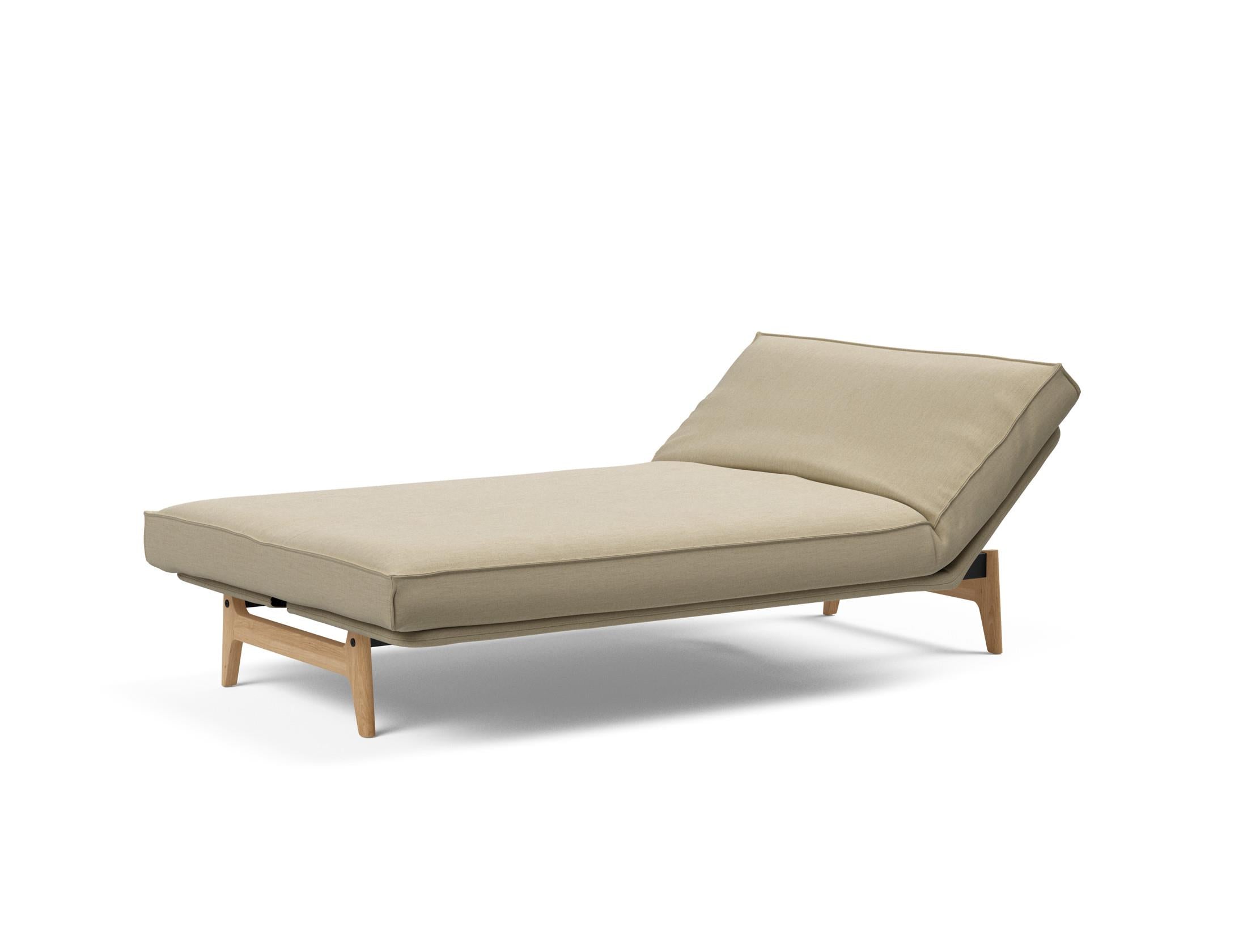 Entdecken Sie das Aslak 120 Bettsofa mit Soft Spring-Matratze – minimalistisches Design, herausragender Komfort und nachhaltige Qualität für jeden Raum.
