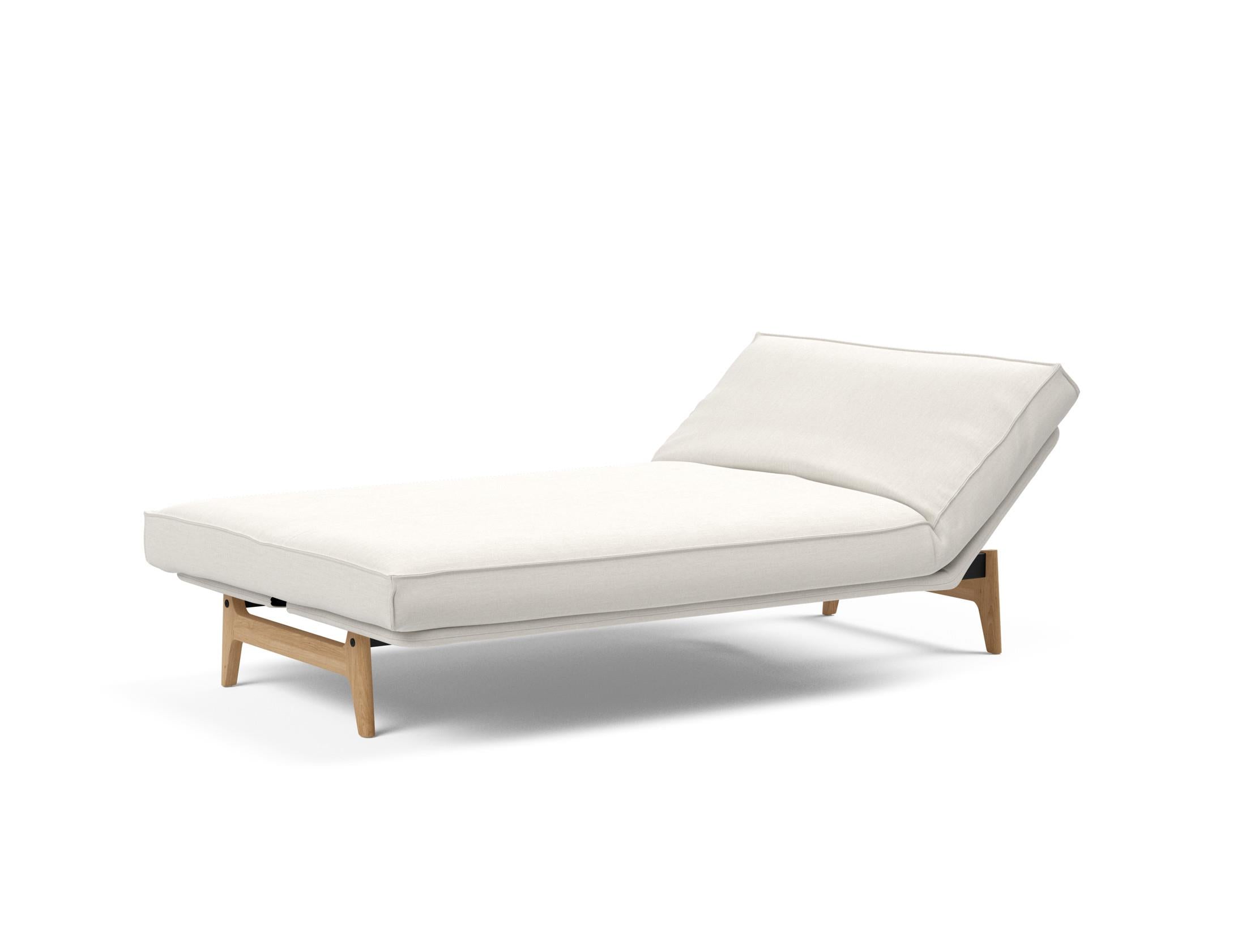 Entdecken Sie das Aslak 120 Bettsofa mit Soft Spring-Matratze – minimalistisches Design, herausragender Komfort und nachhaltige Qualität für jeden Raum.