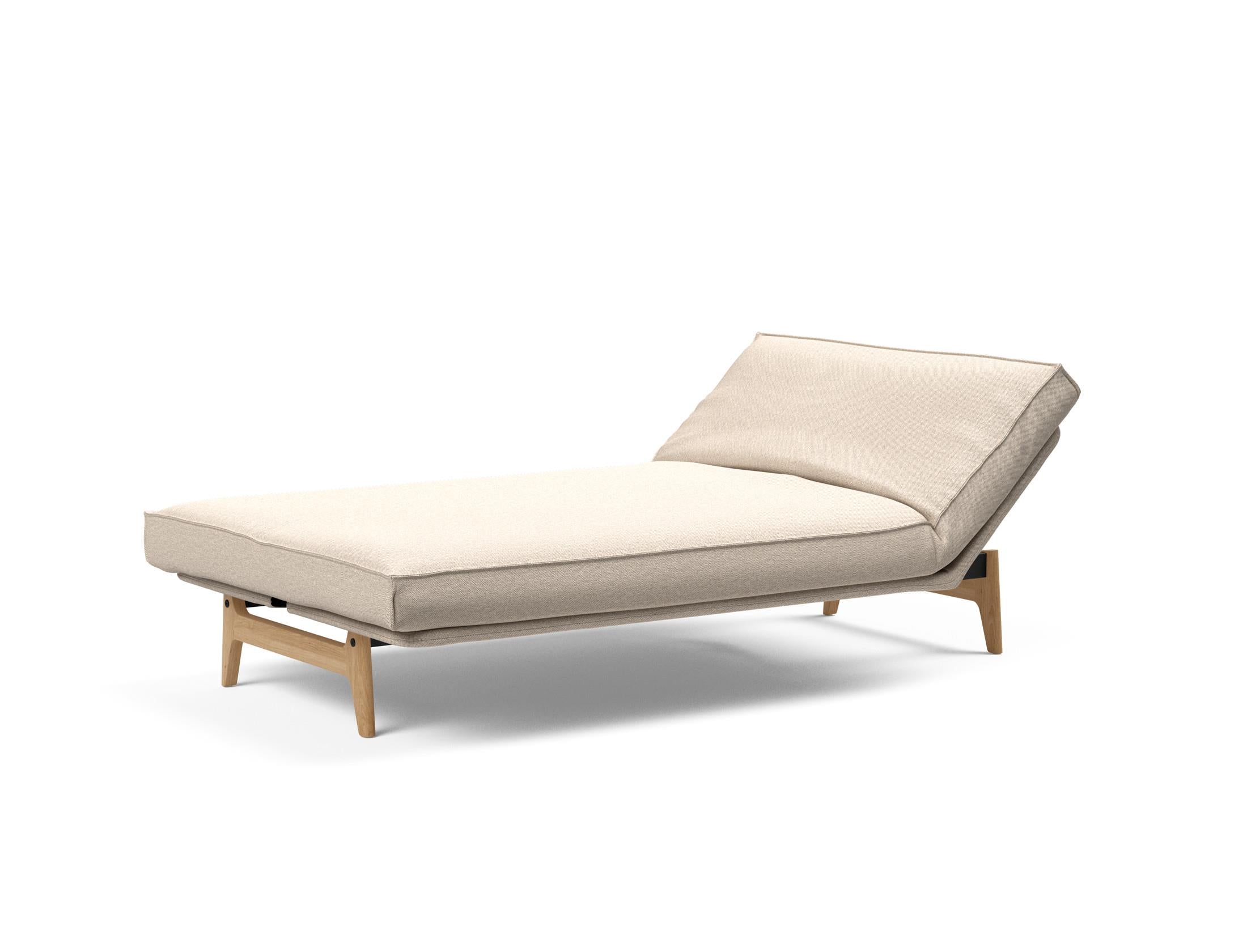 Entdecken Sie das Aslak 120 Bettsofa mit Soft Spring-Matratze – minimalistisches Design, herausragender Komfort und nachhaltige Qualität für jeden Raum.