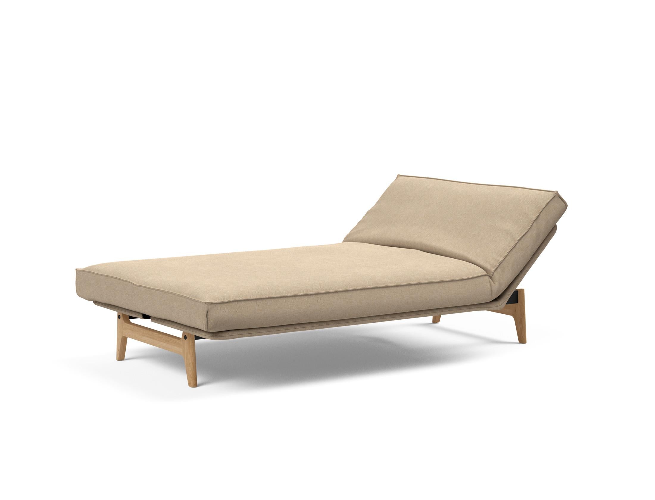 Entdecken Sie das Aslak 120 Bettsofa mit Soft Spring-Matratze – minimalistisches Design, herausragender Komfort und nachhaltige Qualität für jeden Raum.