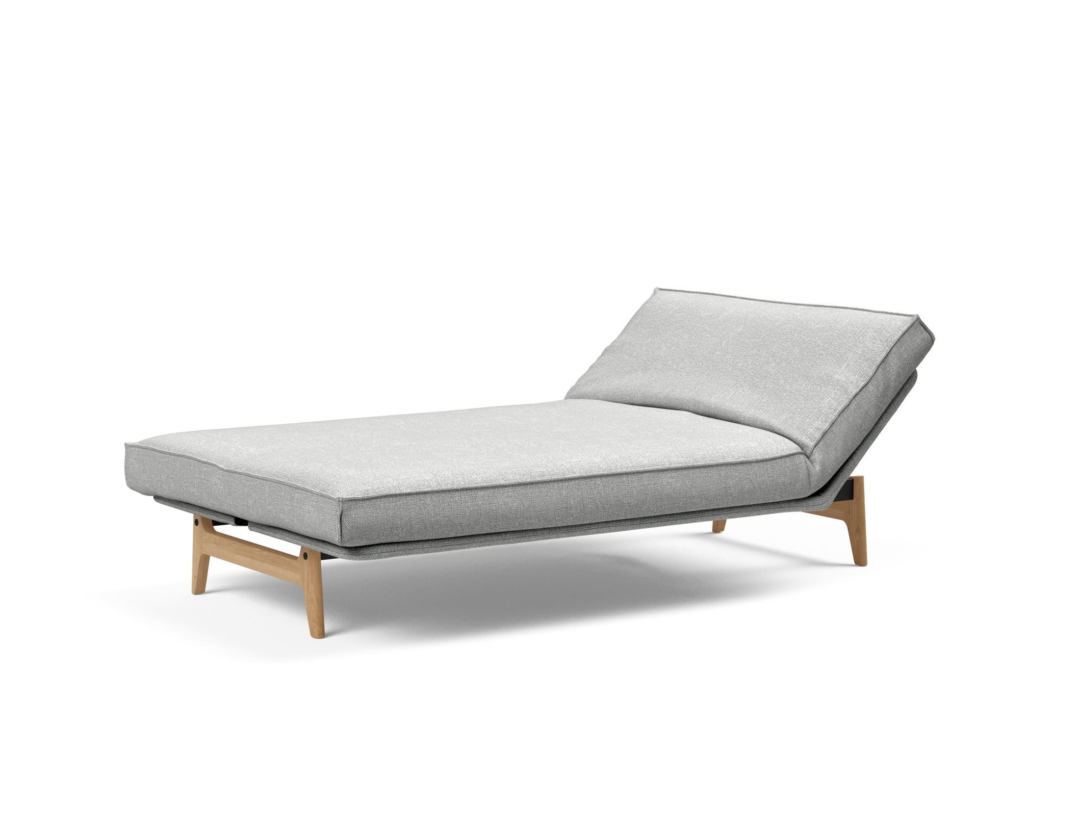 Entdecken Sie das Aslak 120 Bettsofa mit Soft Spring-Matratze – minimalistisches Design, herausragender Komfort und nachhaltige Qualität für jeden Raum.