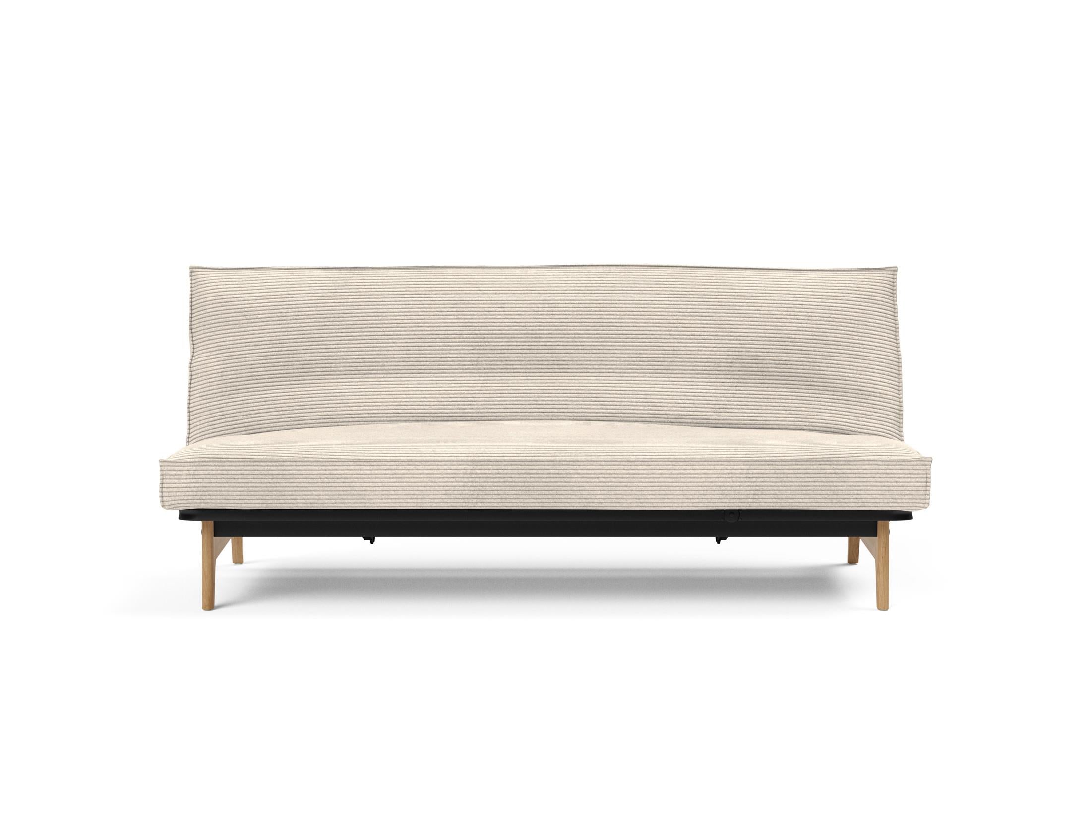 Modernes Aslak 120 Bettsofa mit weichem Sharp Plus Bezug, ideal für gemütliche Abende und stilvolle Einrichtung.