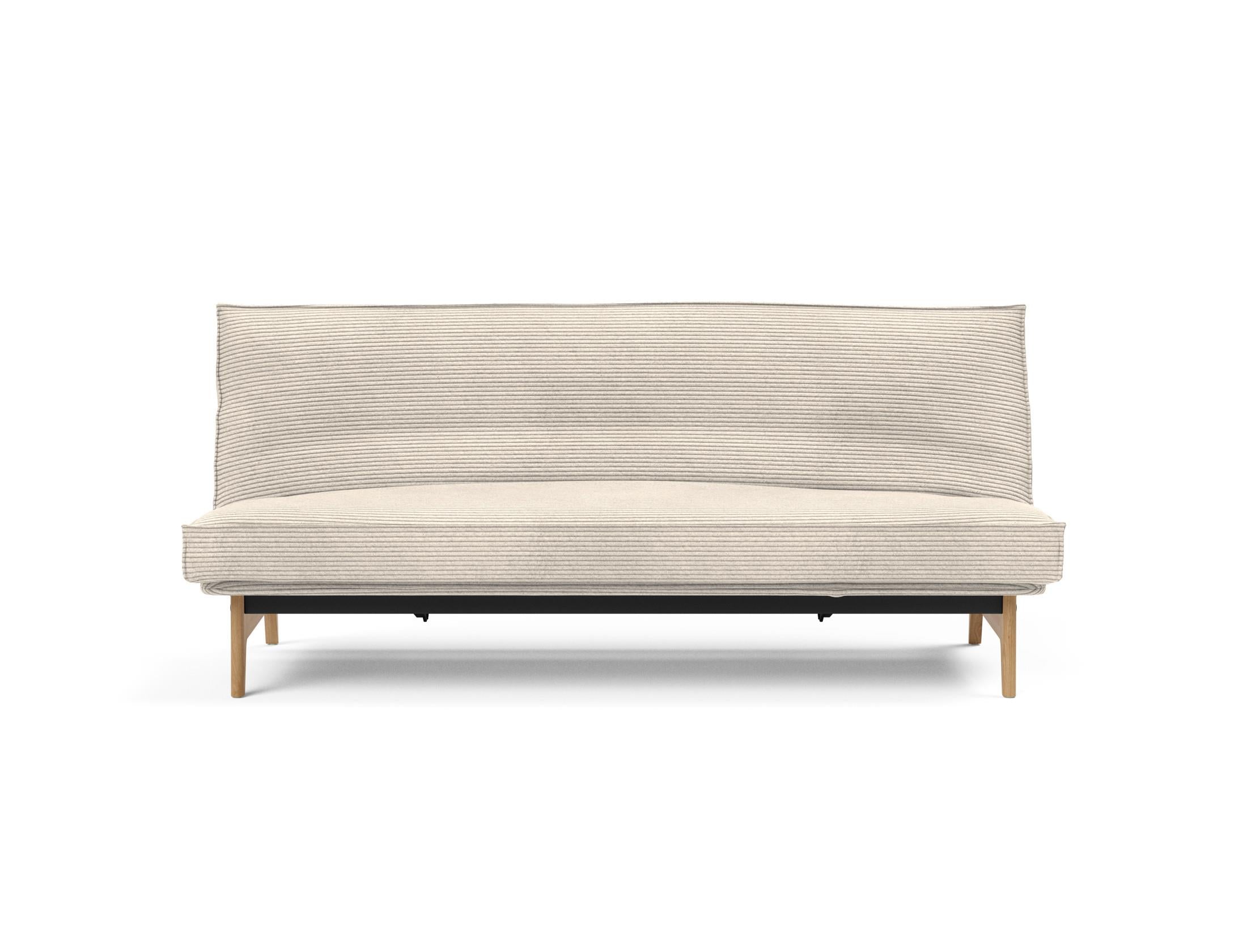 Entdecken Sie das Aslak 120 Bettsofa mit Soft Spring-Matratze – minimalistisches Design, herausragender Komfort und nachhaltige Qualität für jeden Raum.