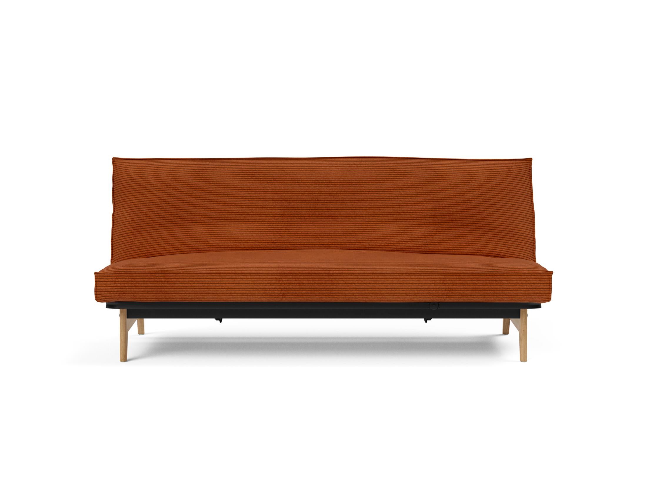 Elegantes Aslak 120 Bettsofa mit hochwertigem Sharp Plus Bezug, perfekt für entspannte Stunden und modernes Wohndesign.