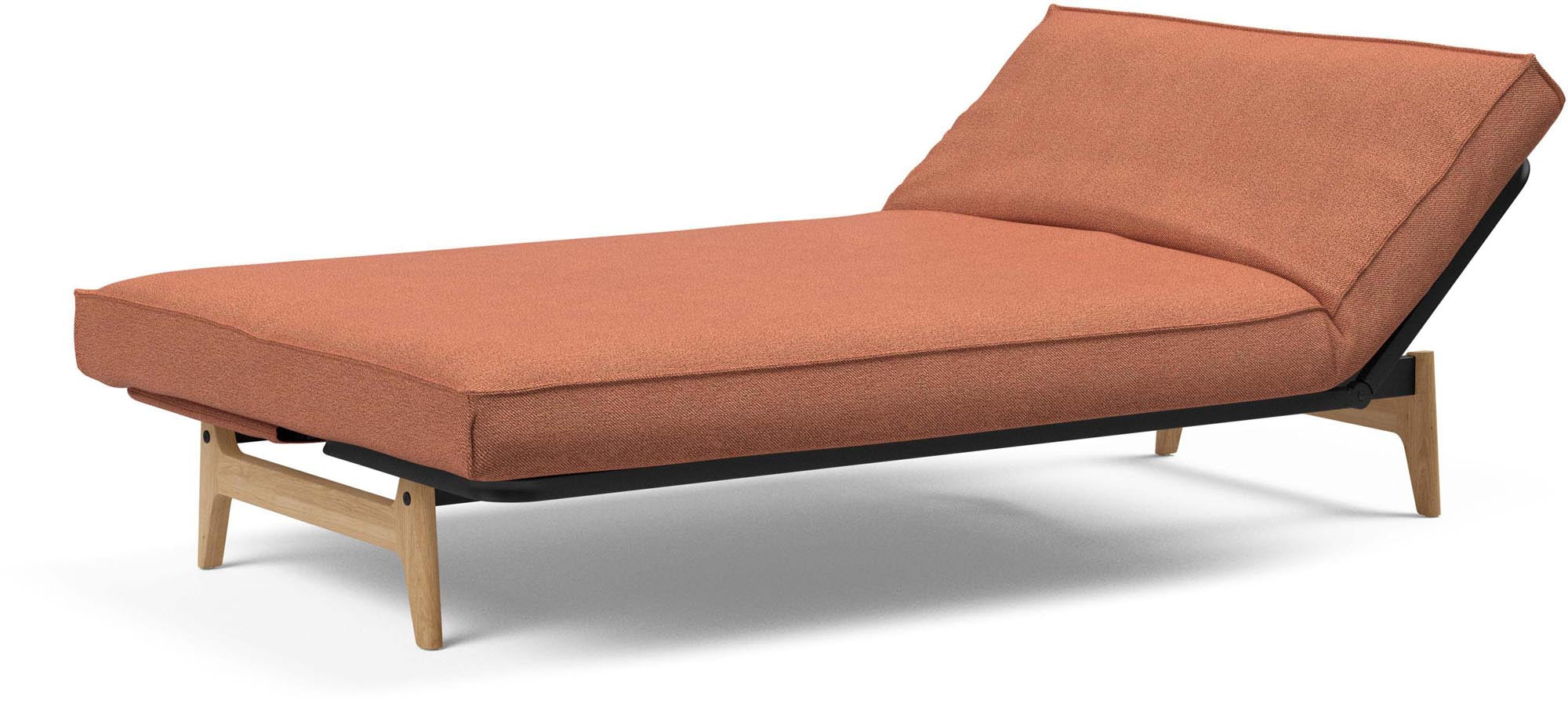 Aslak 120 Bettsofa mit Sharp Plus Cover: stilvolles Multifunktionssofa, ideal für Gäste und als elegantes Wohnmöbel in jedem Raum.