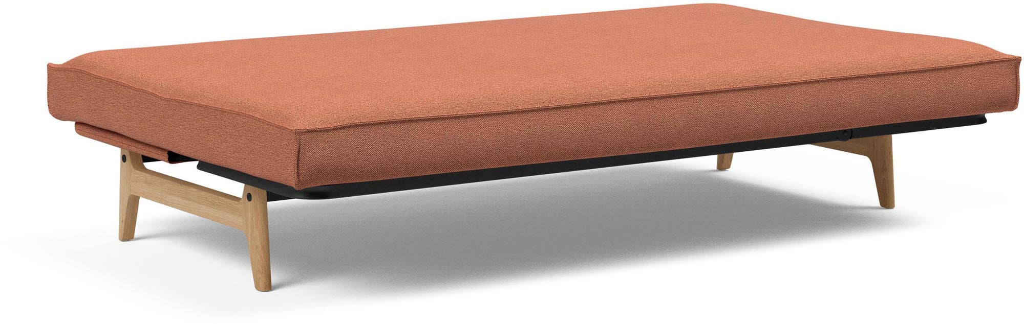 Aslak 120 Bettsofa Sharp Plus Cover: stilvolles Schlafsofa mit hochwertigem Bezug, ideal für kleine Räume und flexible Einrichtungsideen.