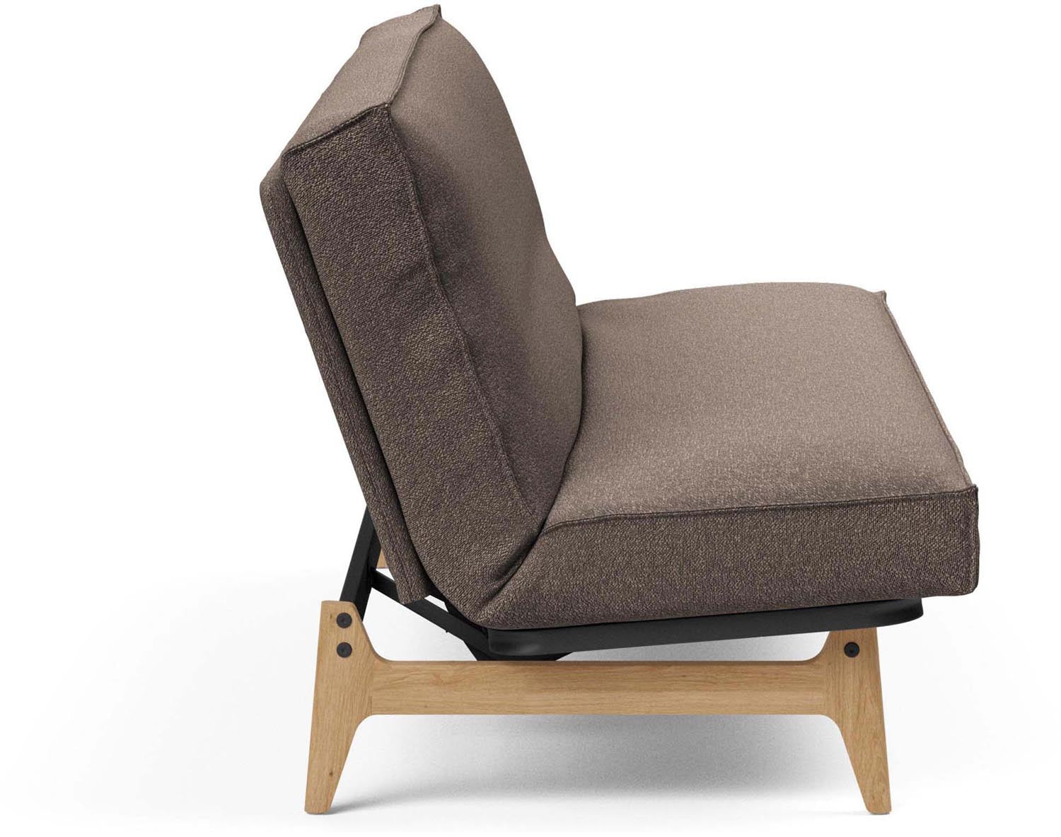 Aslak 120 Bettsofa Sharp Plus Cover: modernes Schlafsofa mit elegantem Design, perfekt für platzsparende Lösungen und vielseitige Wohnkonzepte.