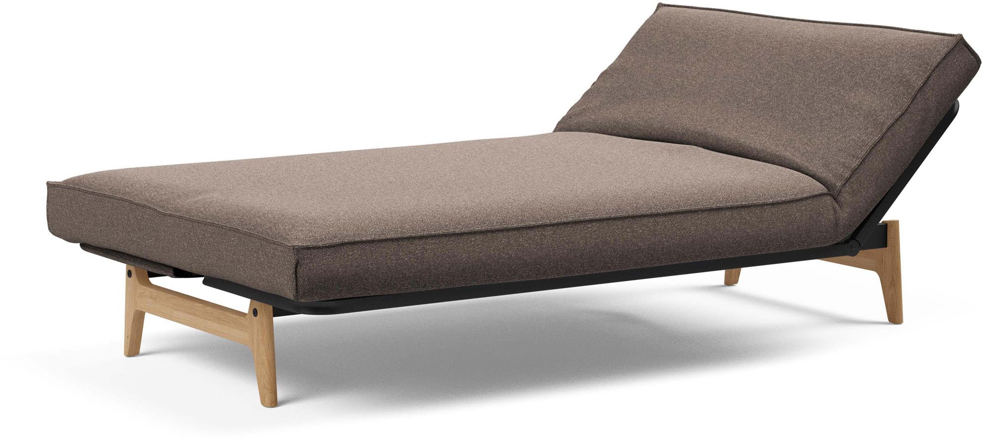 Aslak 120 Bettsofa Sharp Plus Cover: stilvolles Schlafsofa mit hochwertigem Bezug, ideal für kleine Räume und flexible Einrichtungsideen.