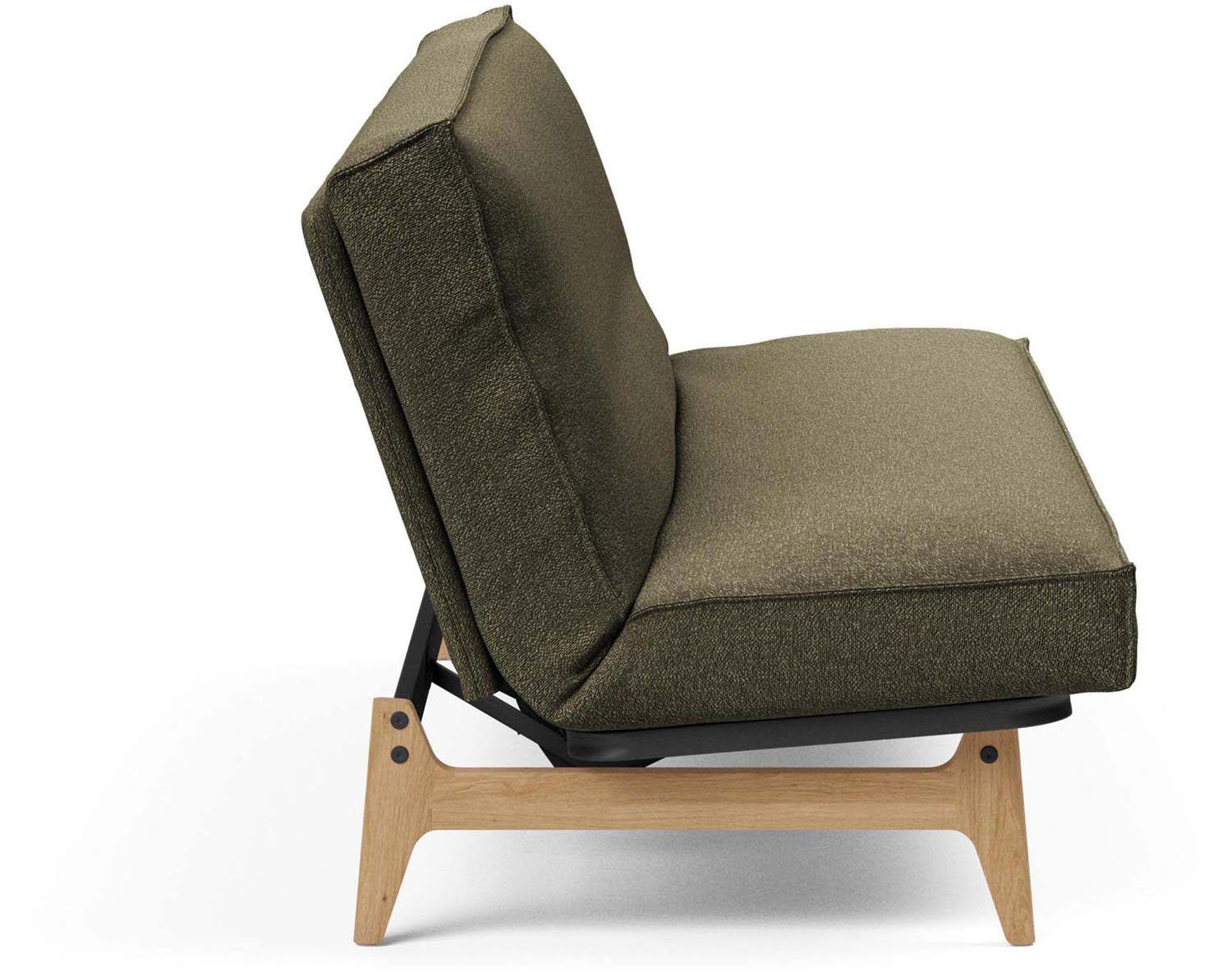 Aslak 120 Bettsofa Sharp Plus Cover: modernes Schlafsofa mit elegantem Design, perfekt für platzsparende Lösungen und vielseitige Wohnkonzepte.