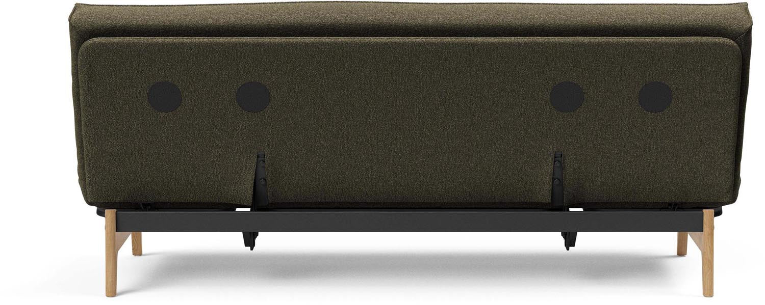 Aslak 120 Bettsofa Sharp Plus Cover: stilvolles Schlafsofa mit hochwertigem Bezug, ideal für kleine Räume und flexible Einrichtungsideen.