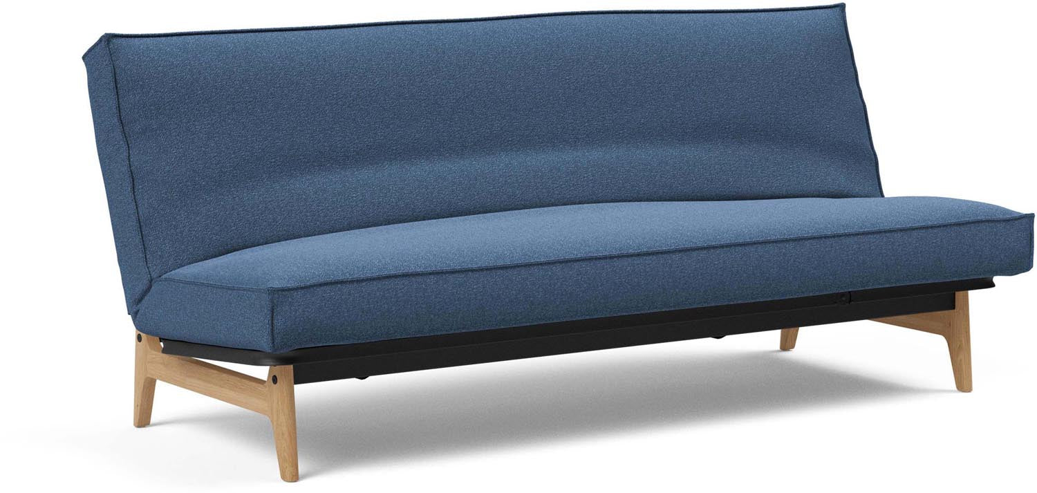 Aslak 120 Bettsofa Sharp Plus Cover: stilvolles Schlafsofa mit hochwertigem Bezug, ideal für kleine Räume und flexible Einrichtungsideen.
