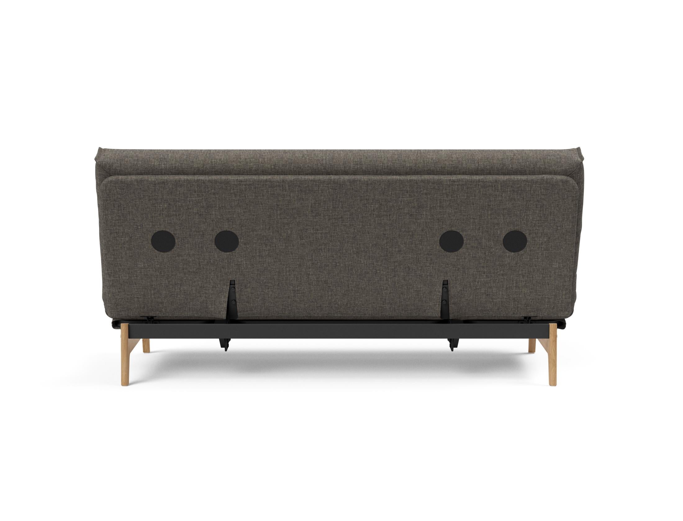 Entdecken Sie das Aslak 140 Bettsofa mit stilvollem Nordic Cover und bequemer Soft Spring Matratze – ideal für modernes Wohnen und Entspannung.
