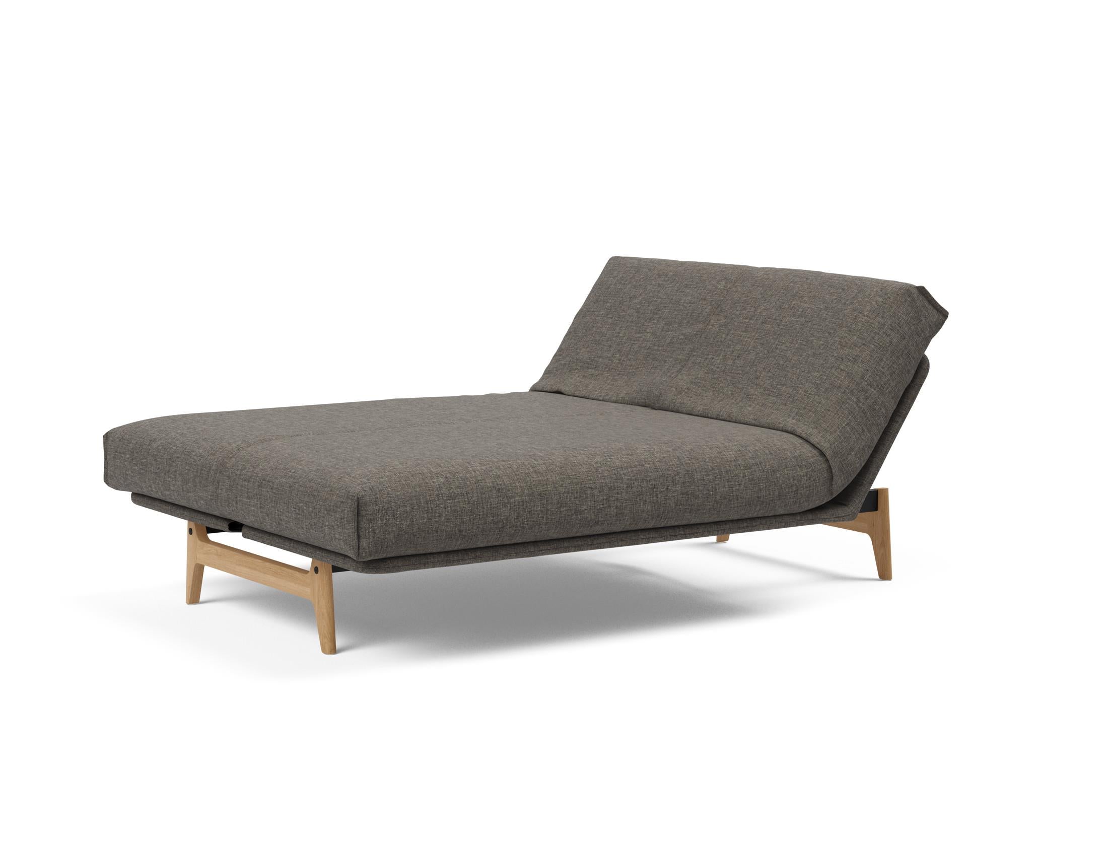 Entdecken Sie das stilvolle Aslak 140 Bettsofa mit hochwertigem Nordic Cover und bequemer Soft Spring Matratze für jeden Wohnraum.