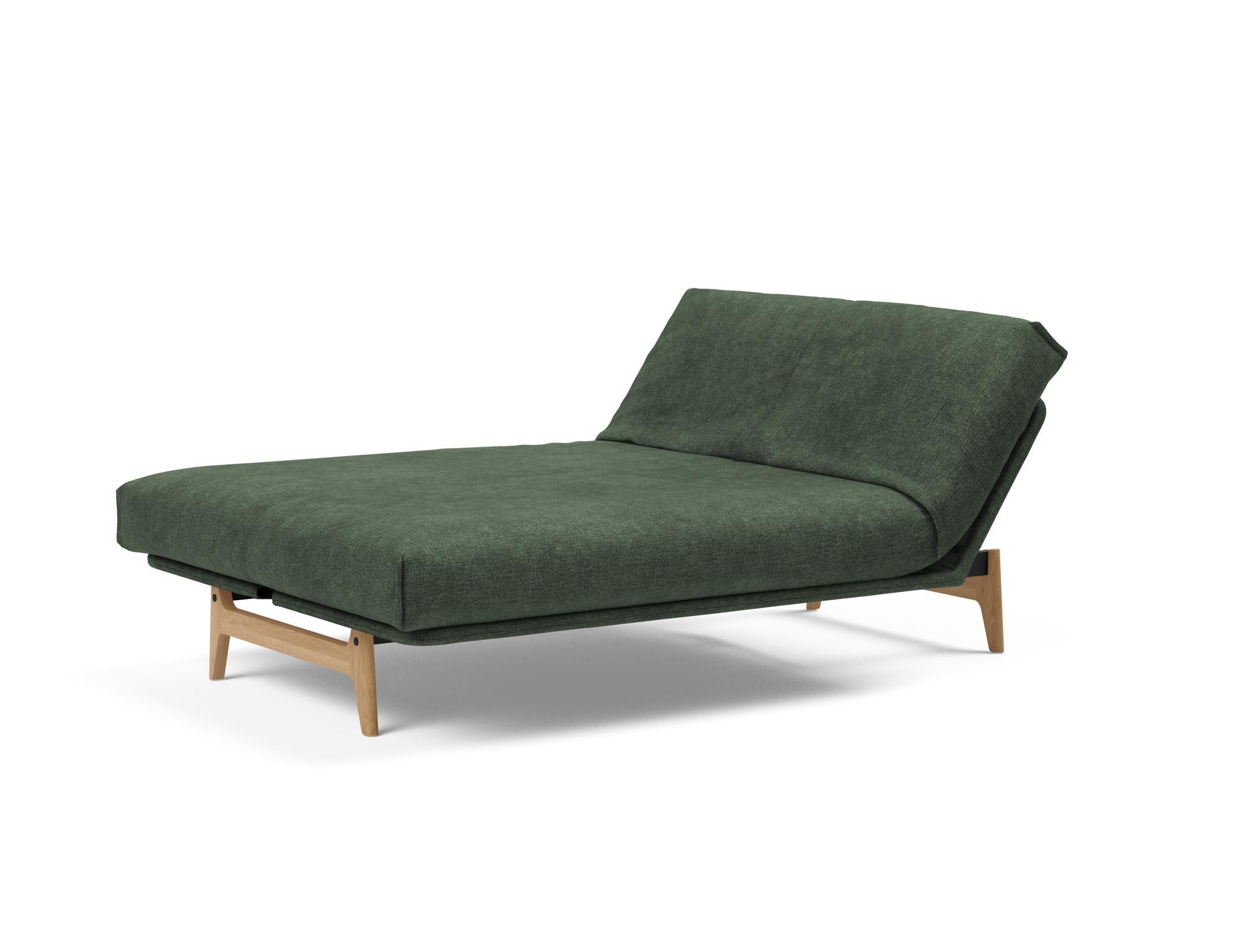 Entdecken Sie das Aslak 140 Bettsofa mit modernem Nordic Cover und bequemer Soft Spring Matratze – ideal für stilvolle Wohnräume.