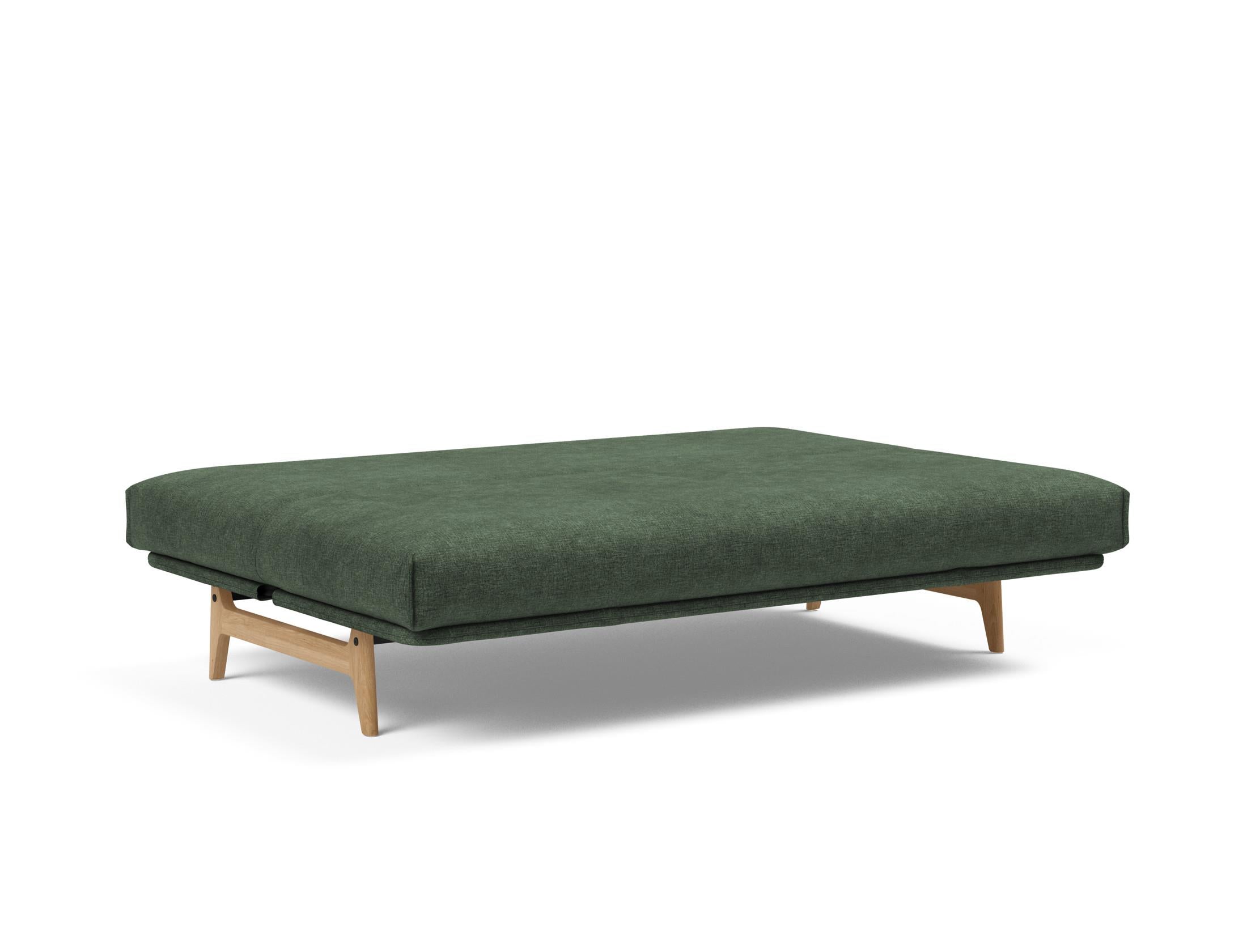 Erleben Sie das Aslak 140 Bettsofa mit elegantem Nordic Cover und luxuriöser Soft Spring Matratze – die perfekte Lösung für Komfort und Stil.