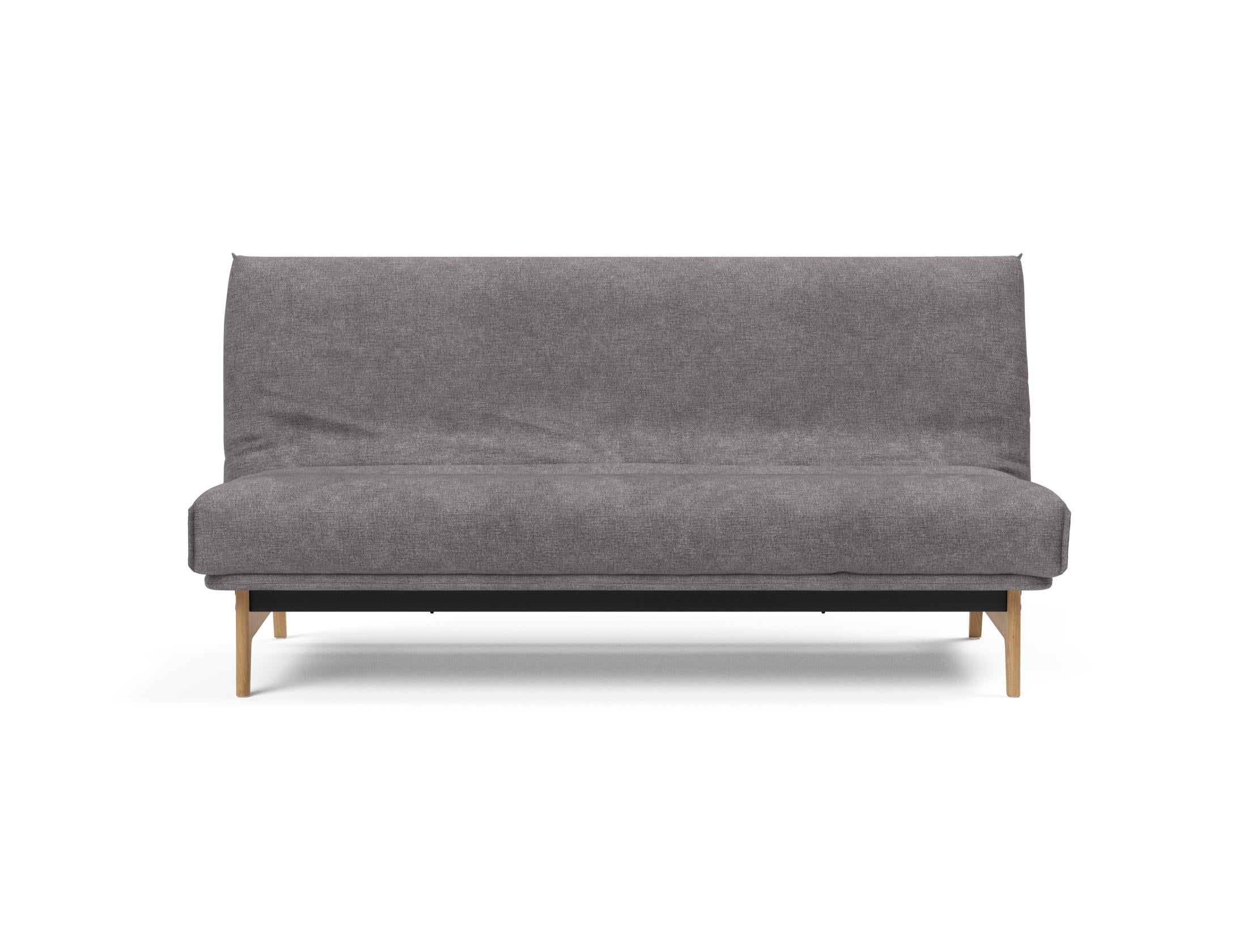 Entdecken Sie das Aslak 140 Bettsofa mit modernem Nordic Cover und bequemer Soft Spring Matratze – ideal für stilvolle Wohnräume.