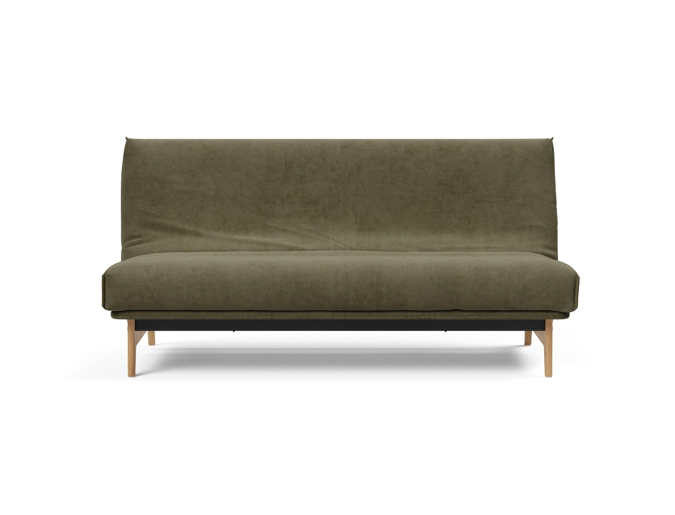 Entdecken Sie das Aslak 140 Bettsofa mit modernem Nordic Cover und bequemer Soft Spring Matratze – ideal für stilvolle Wohnräume.
