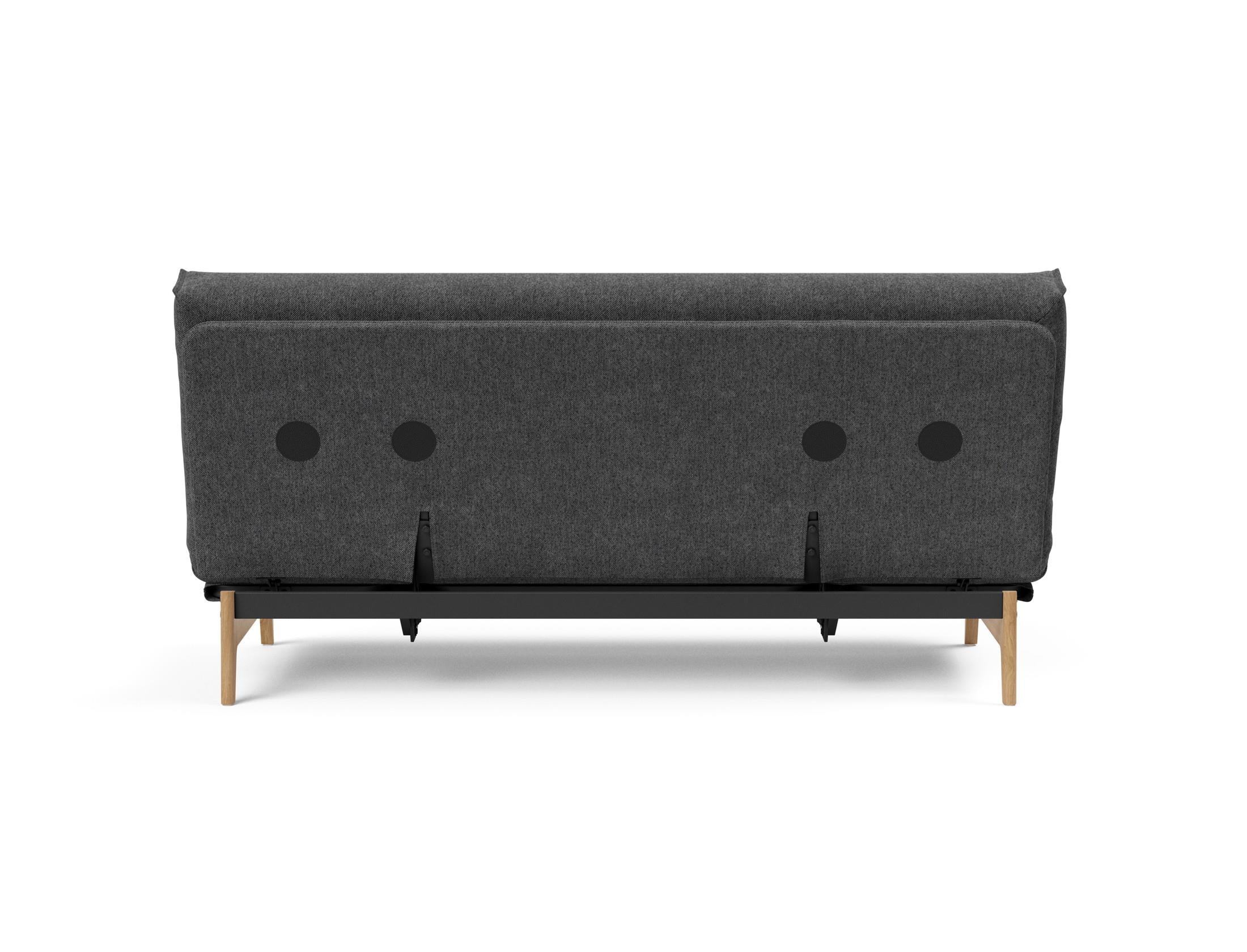 Erleben Sie das Aslak 140 Bettsofa mit elegantem Nordic Cover und luxuriöser Soft Spring Matratze – die perfekte Lösung für Komfort und Stil.