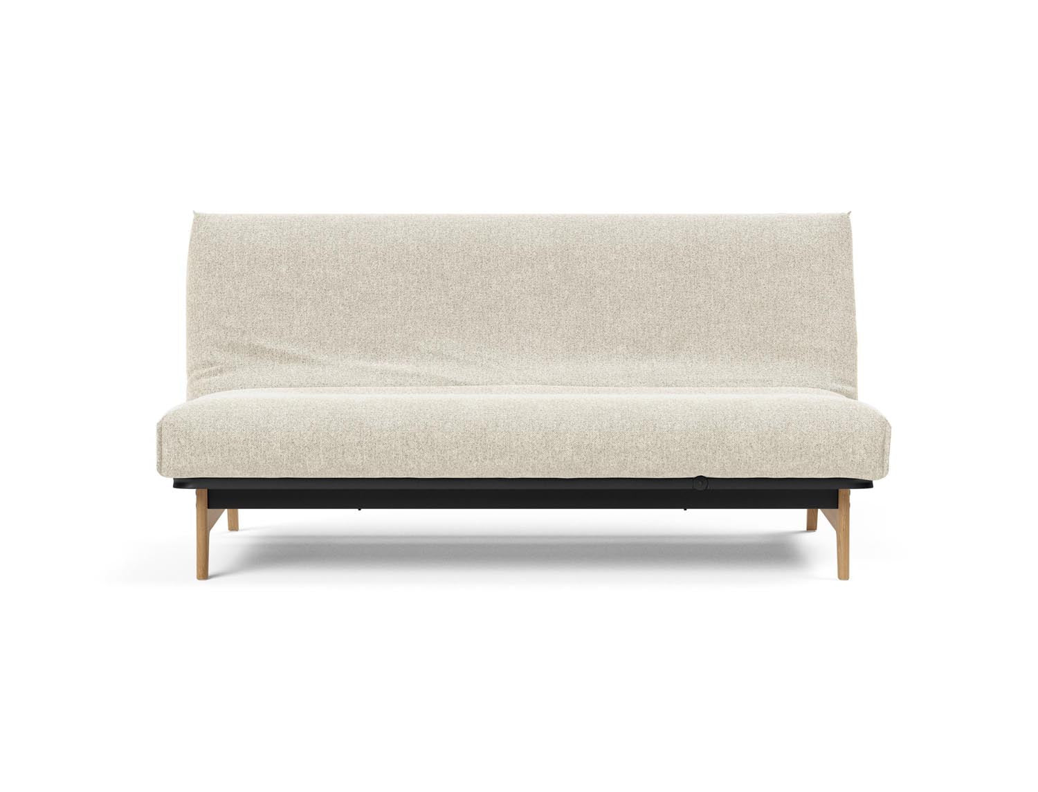 Elegantes Aslak 140 Bettsofa mit Nordic Cover, ideal für gemütliche Abende und modernes Wohndesign.