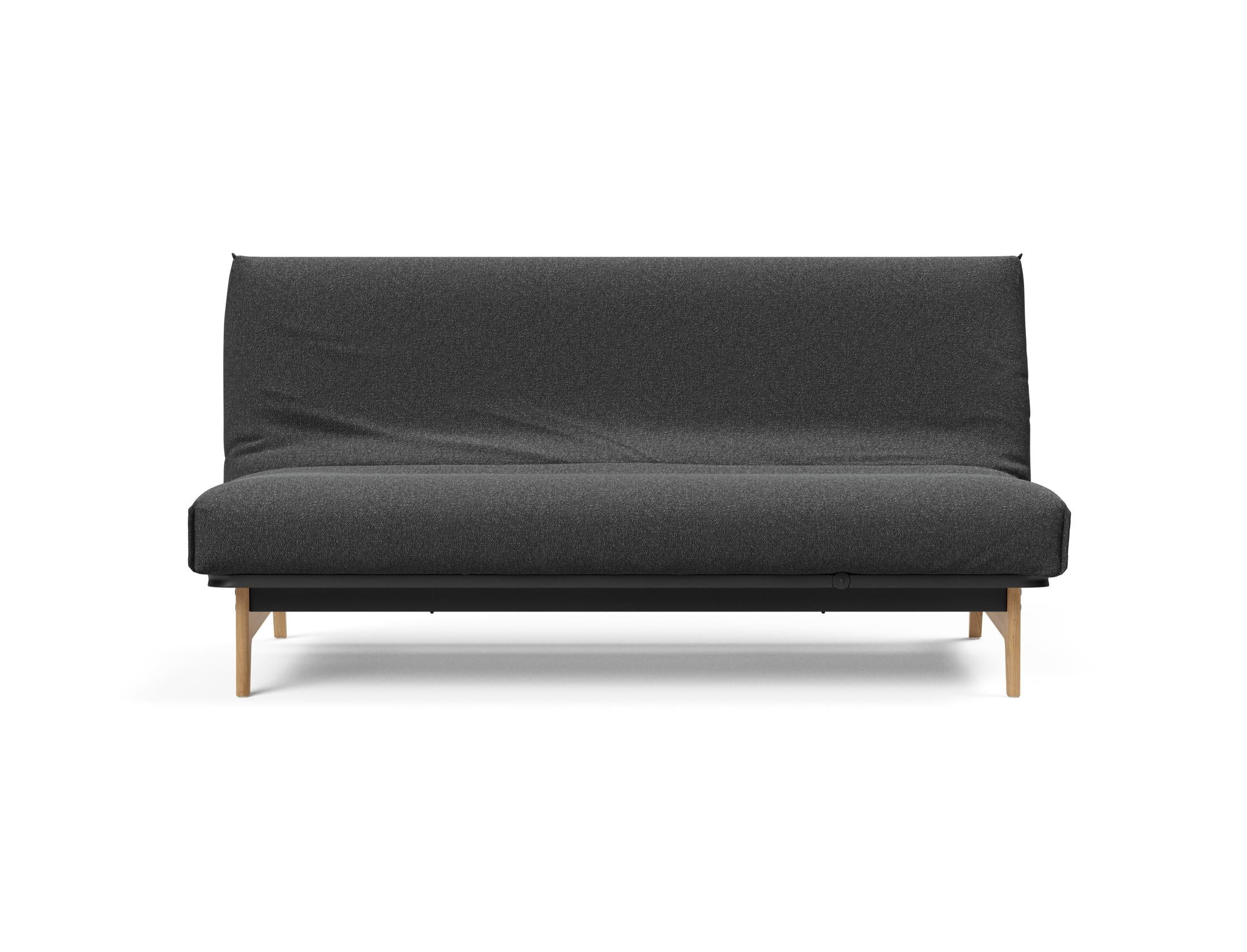 Modernes Aslak 140 Bettsofa mit Nordic Cover, perfekt für gemütliche Wohnräume und als praktische Schlafgelegenheit.