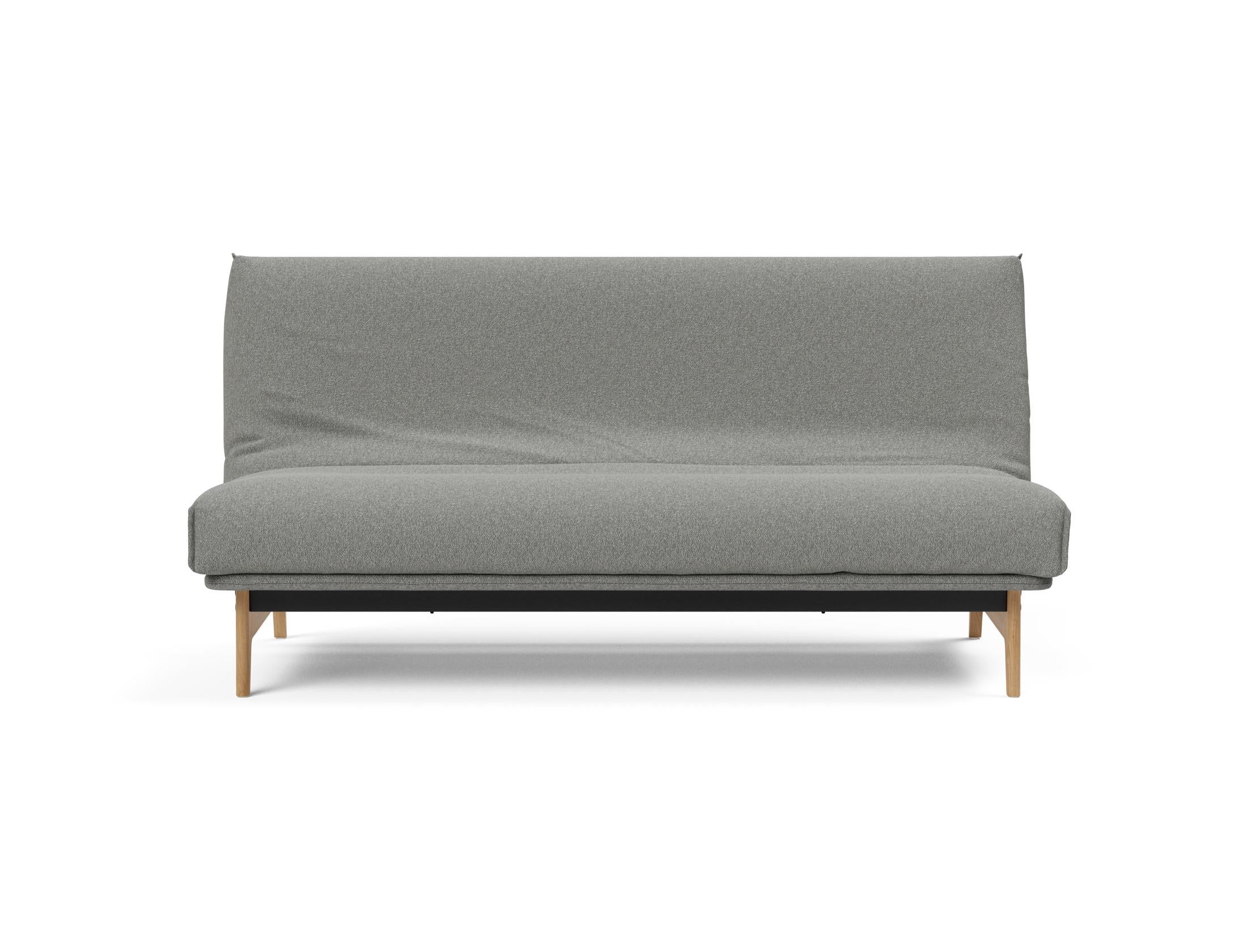 Entdecken Sie das Aslak 140 Bettsofa mit modernem Nordic Cover und bequemer Soft Spring Matratze – ideal für stilvolle Wohnräume.