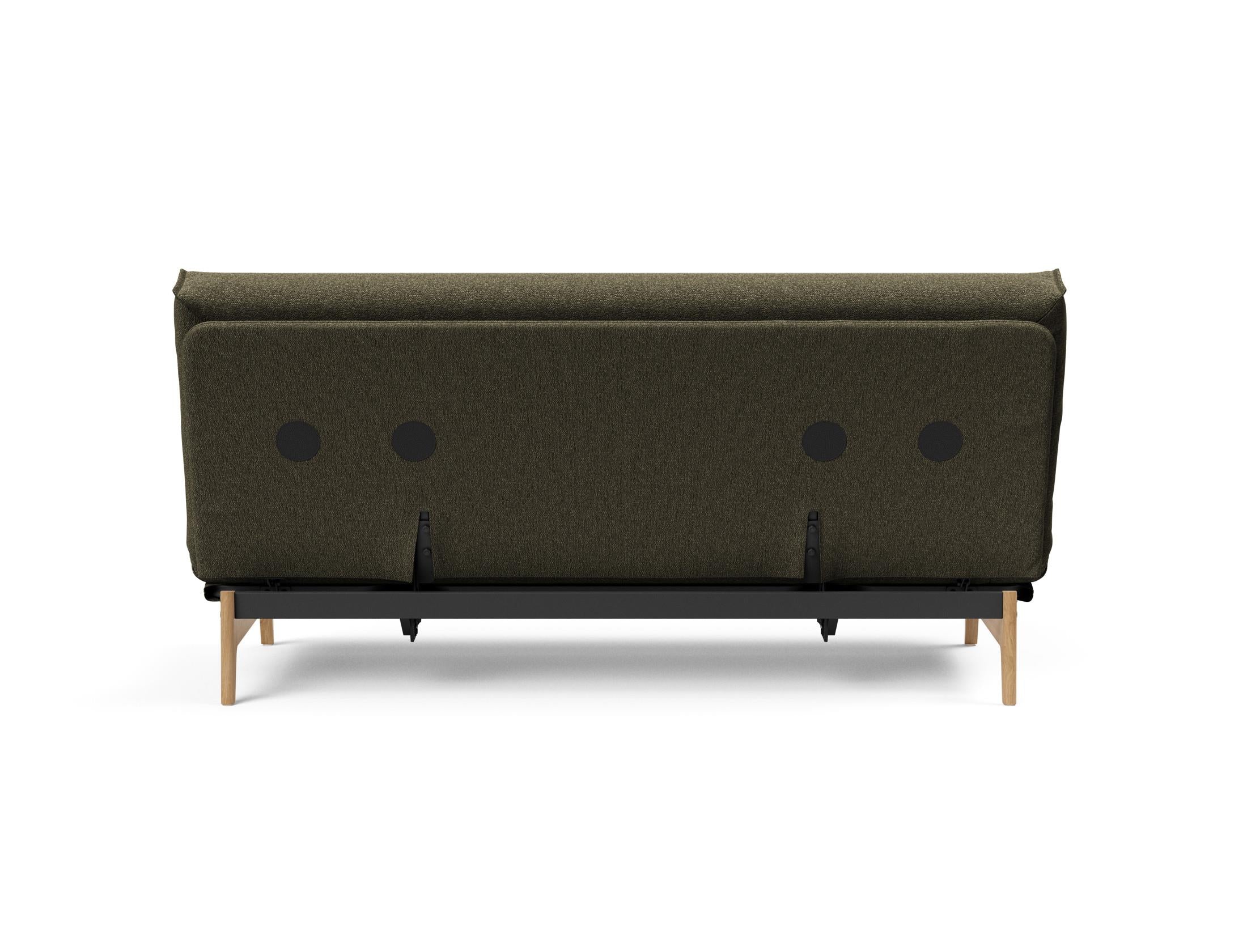 Erleben Sie das Aslak 140 Bettsofa mit elegantem Nordic Cover und luxuriöser Soft Spring Matratze – die perfekte Lösung für Komfort und Stil.