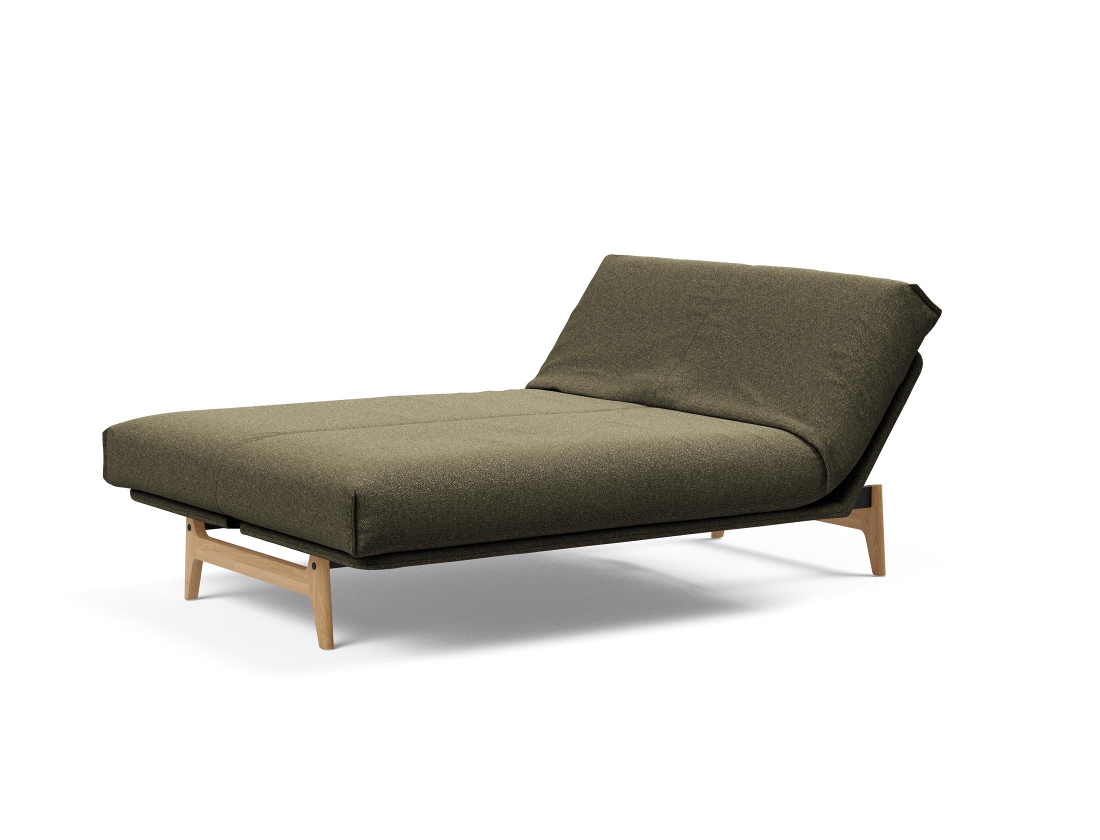 Entdecken Sie das Aslak 140 Bettsofa mit modernem Nordic Cover und bequemer Soft Spring Matratze – ideal für stilvolle Wohnräume.