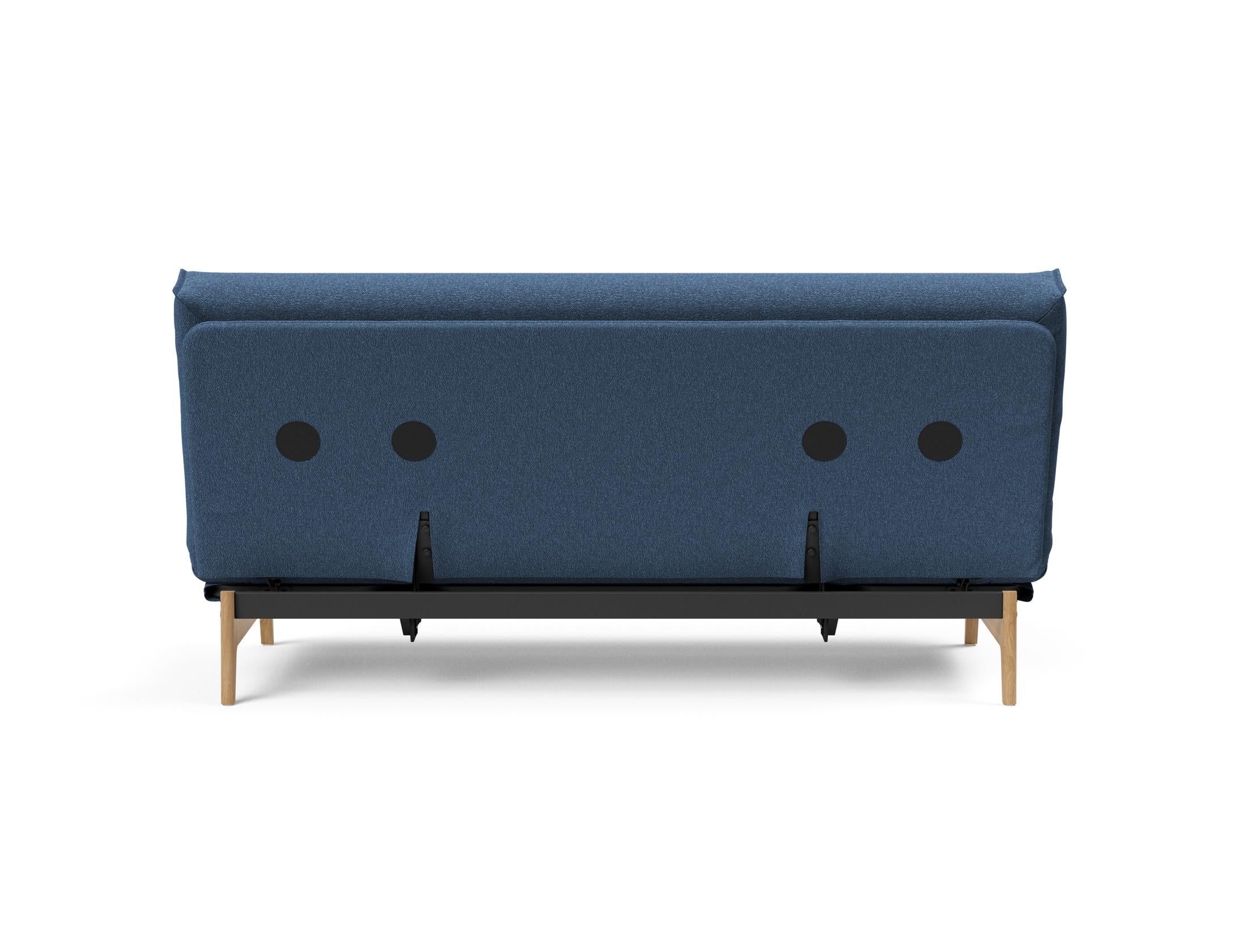 Erleben Sie das Aslak 140 Bettsofa mit elegantem Nordic Cover und luxuriöser Soft Spring Matratze – die perfekte Lösung für Komfort und Stil.