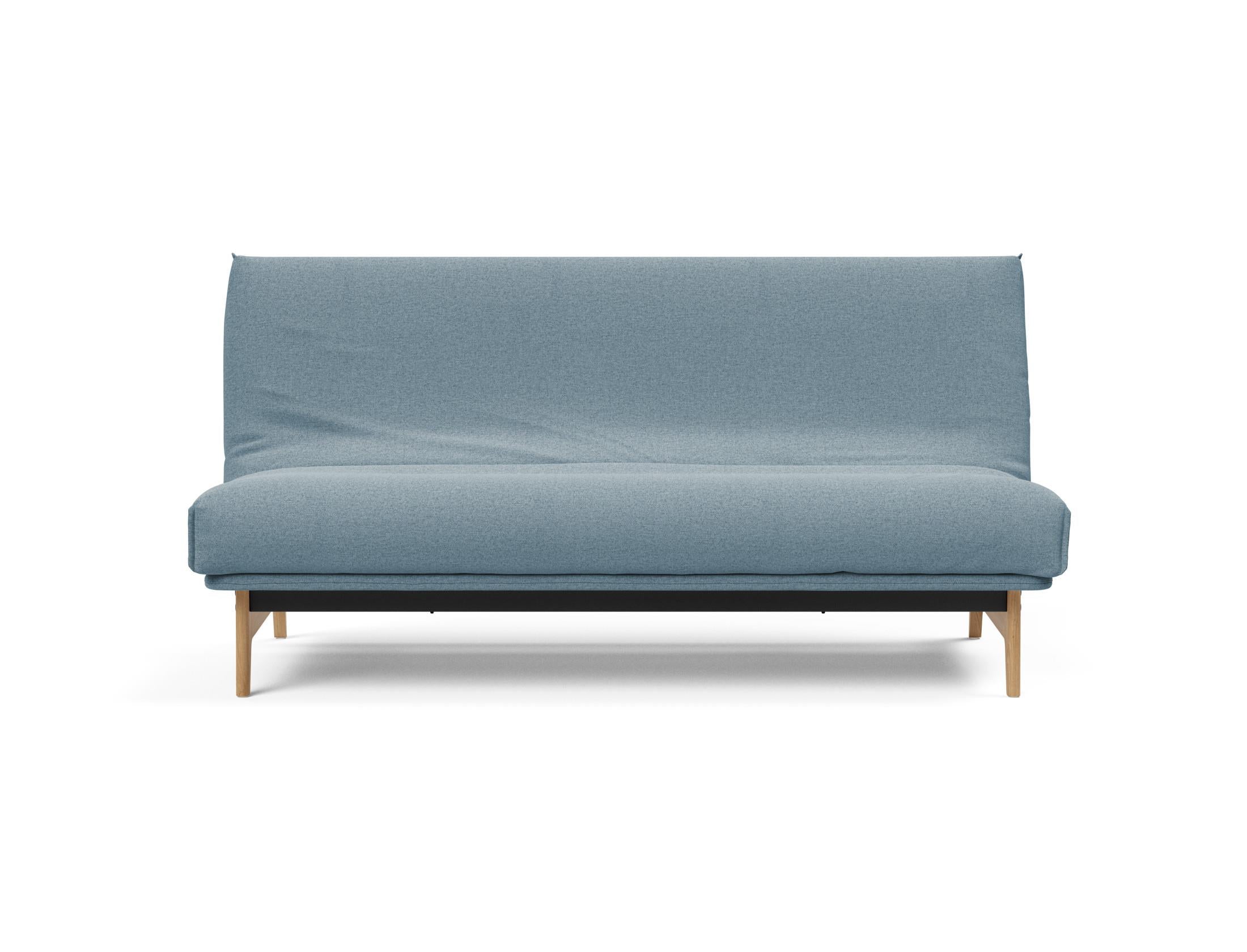 Entdecken Sie das Aslak 140 Bettsofa mit modernem Nordic Cover und bequemer Soft Spring Matratze – ideal für stilvolle Wohnräume.