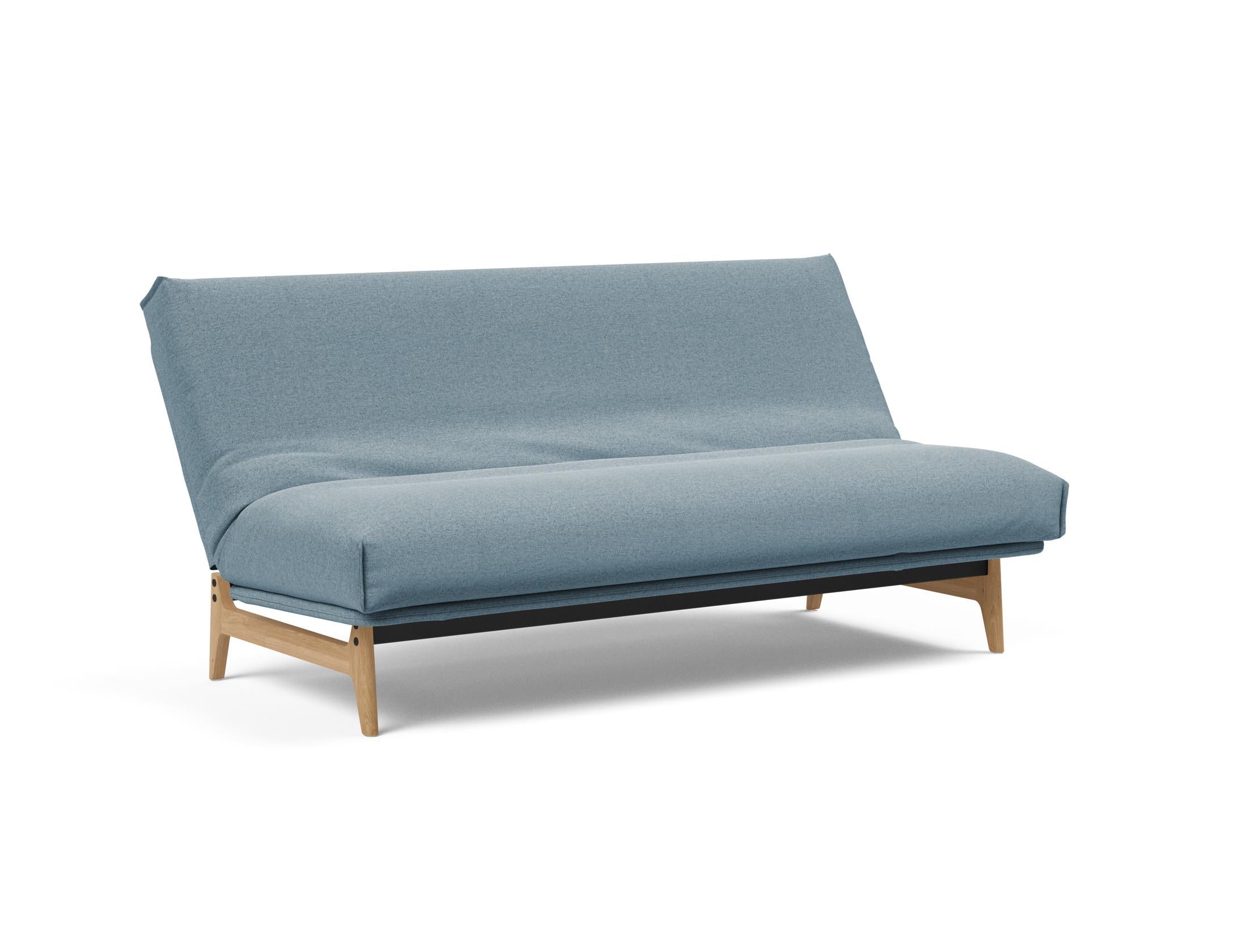 Erleben Sie das Aslak 140 Bettsofa mit elegantem Nordic Cover und luxuriöser Soft Spring Matratze – die perfekte Lösung für Komfort und Stil.