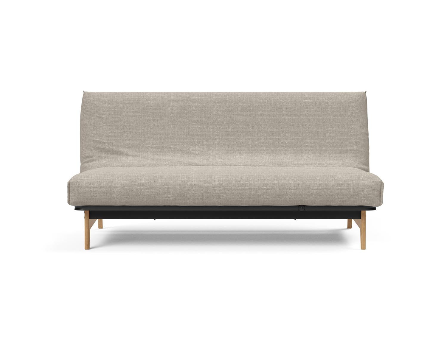 Erleben Sie das Aslak 140 Bettsofa von Innovation Living – modernes skandinavisches Design vereint mit optimalem Schlafkomfort und flexibler Nutzung.