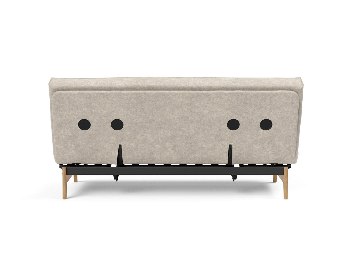 Aslak 140 Bettsofa Sharp Plus Cover Soft Spring in 280 Avella Sand präsentiert im Onlineshop von KAQTU Design AG. Bettsofa ist von Innovation Living
